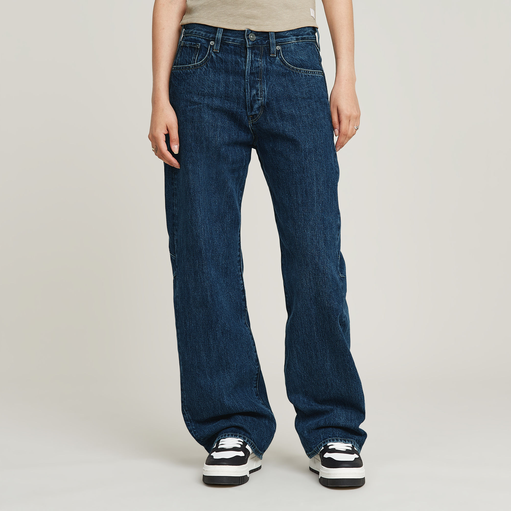 G-Star RAW Bowey 3D Boyfriend Jeans - Donkerblauw - Dames