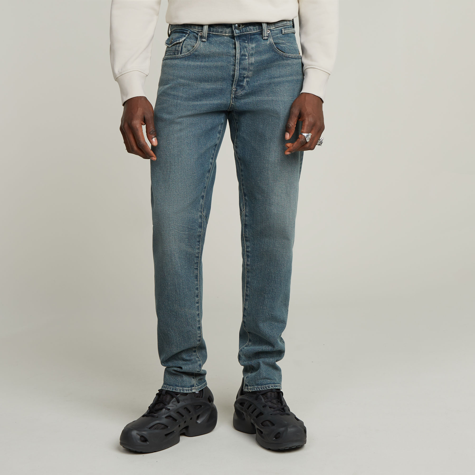 

Morry FWD Regular Tapered Jeans - Dark blue - Men