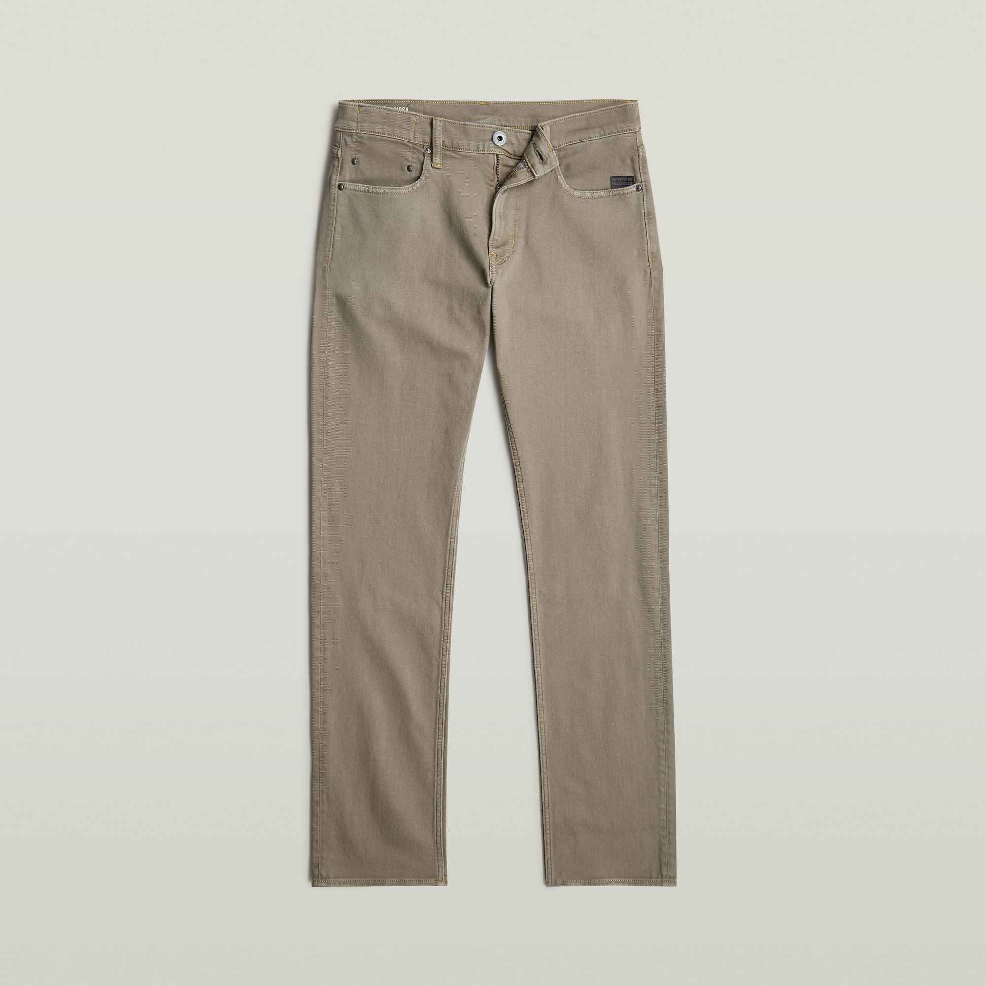 G-Star RAW Mosa Straight Jeans Grijs Heren