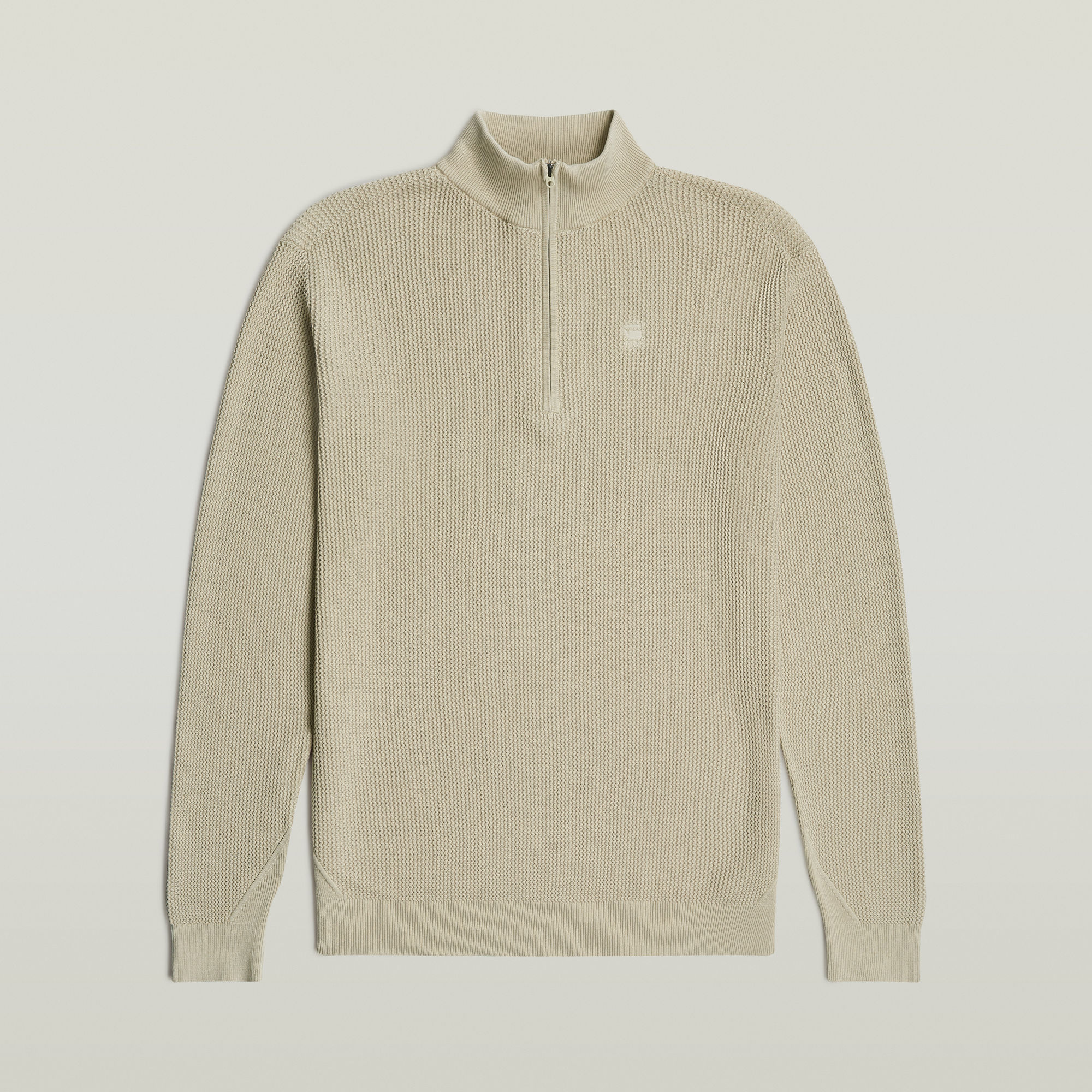 G-Star RAW Serrated Skipper Trui Beige Heren