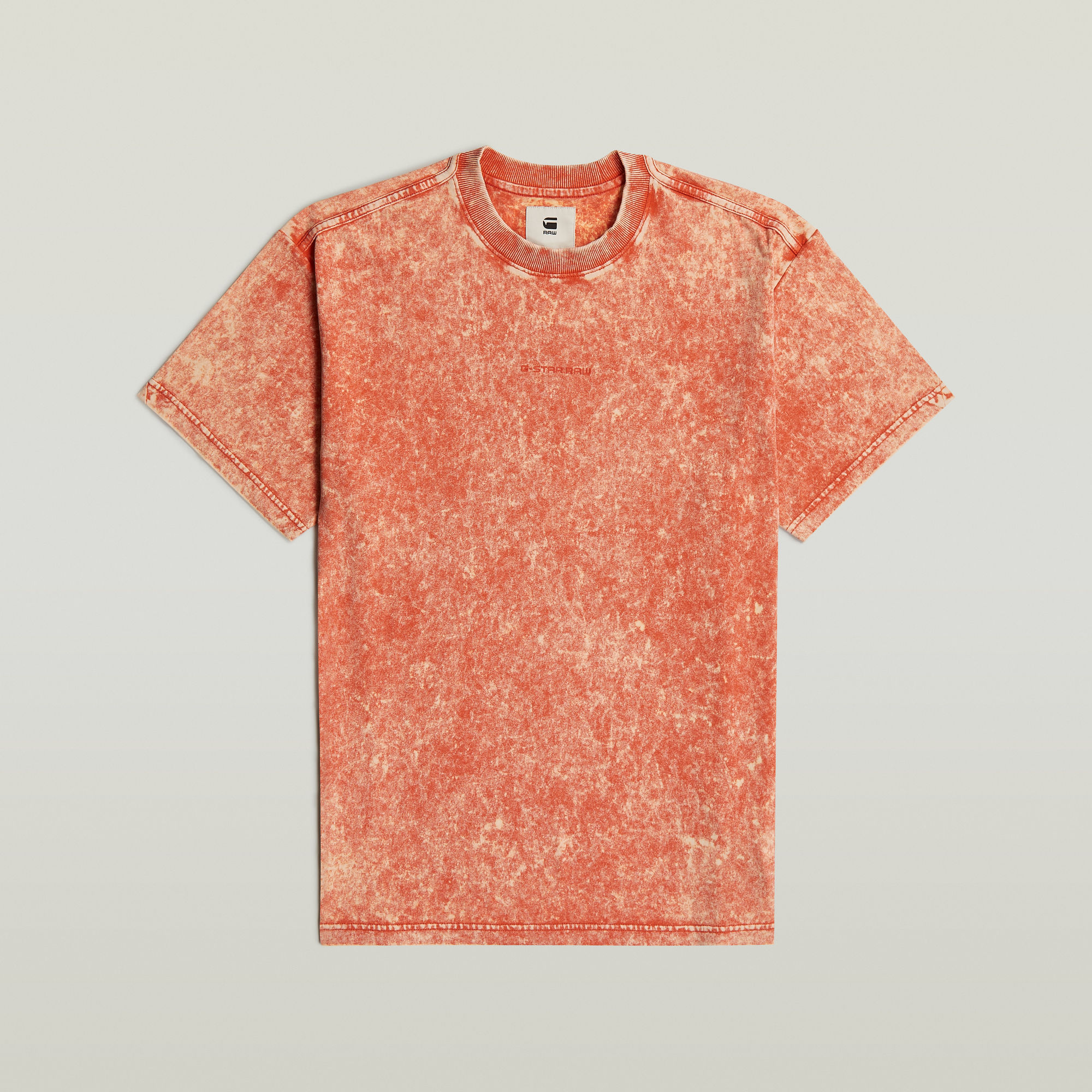 G-Star RAW Washed Loose T-Shirt Rood Heren