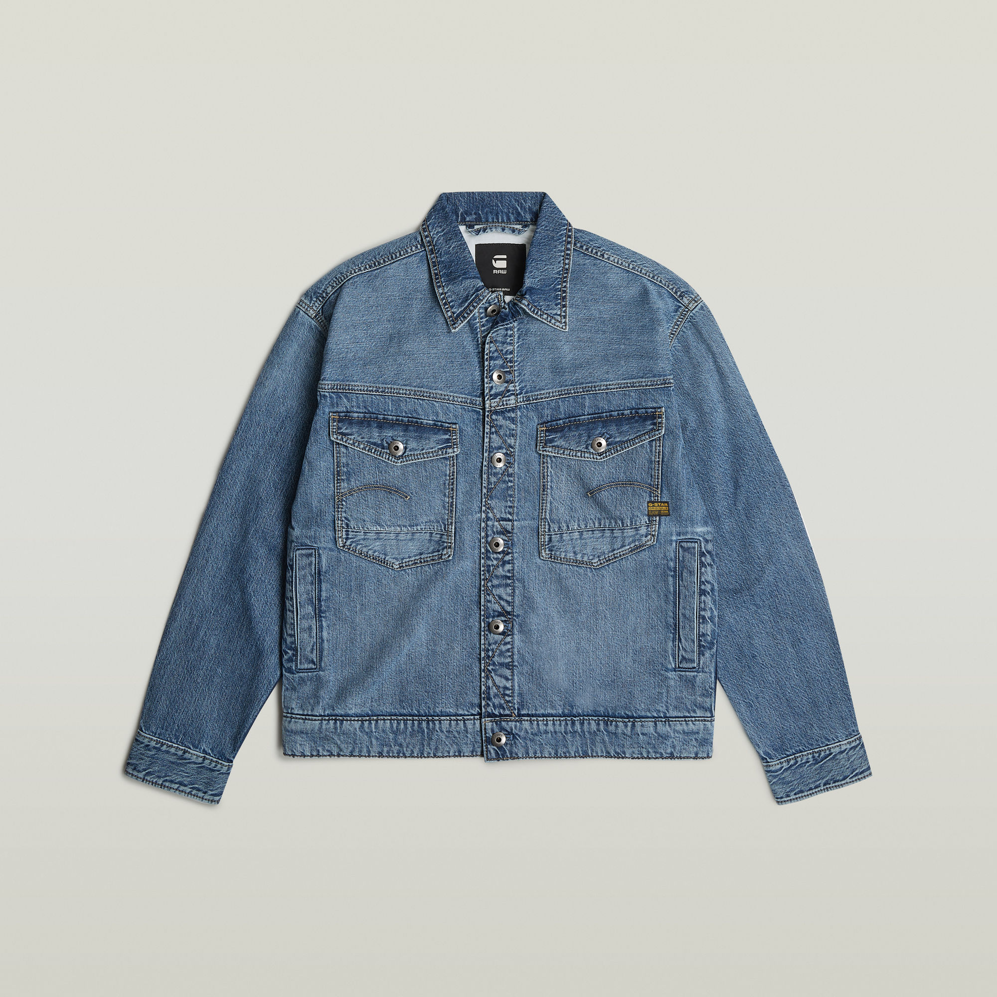 G-Star RAW Dakota Jack Midden blauw Heren