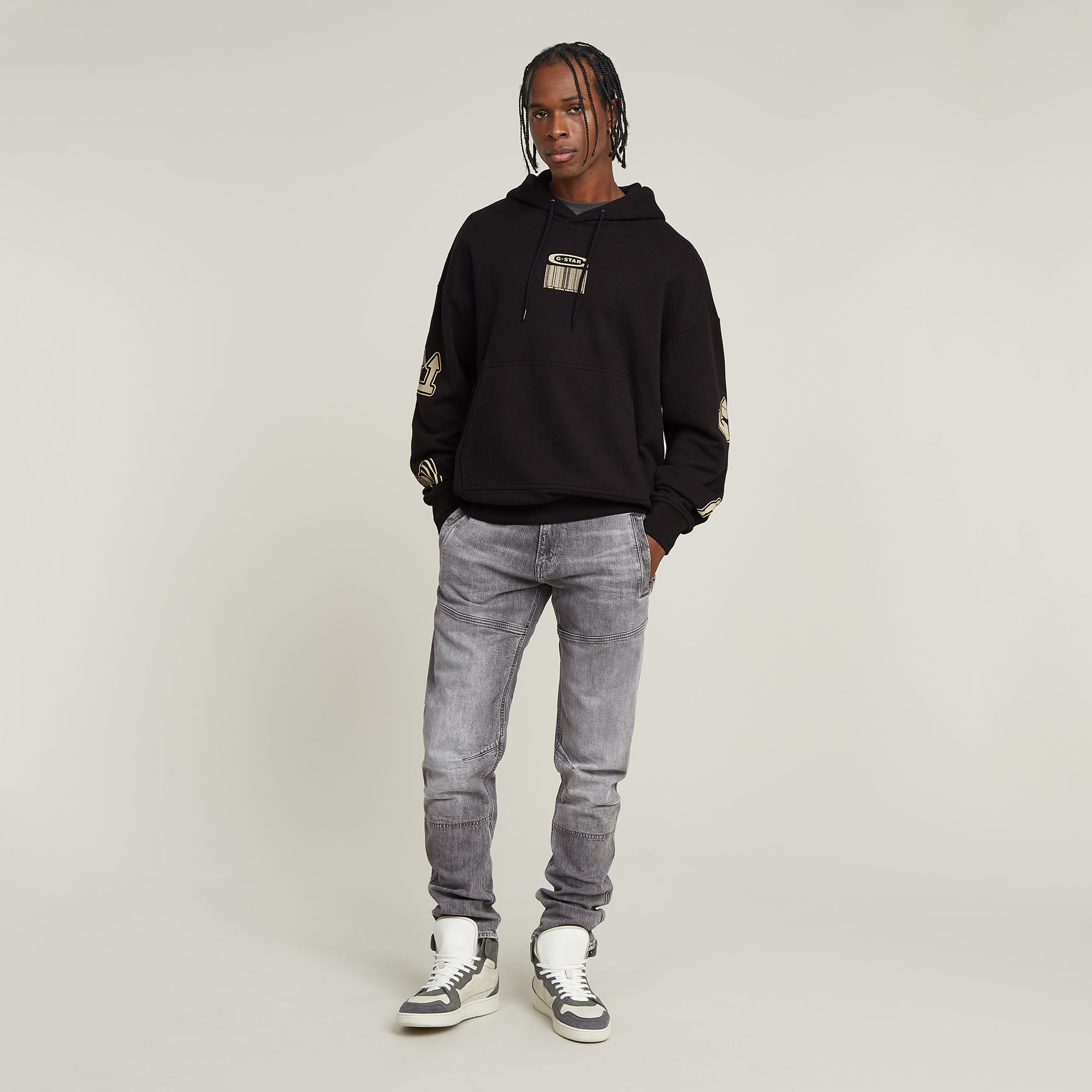 G-Star RAW Diver 3D Slim Jeans Grijs Heren