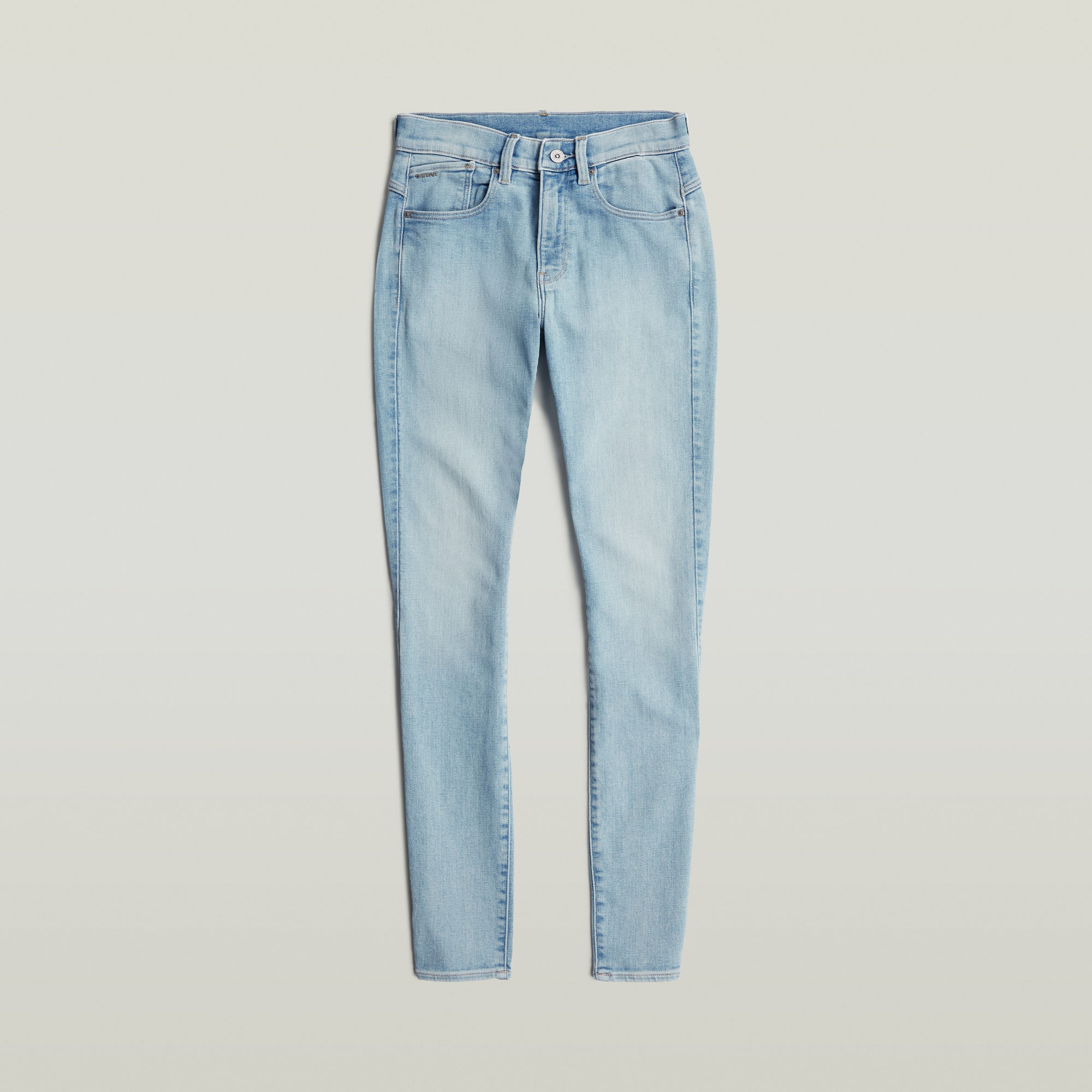 G-Star RAW Lhana Skinny Jeans Lichtblauw Dames