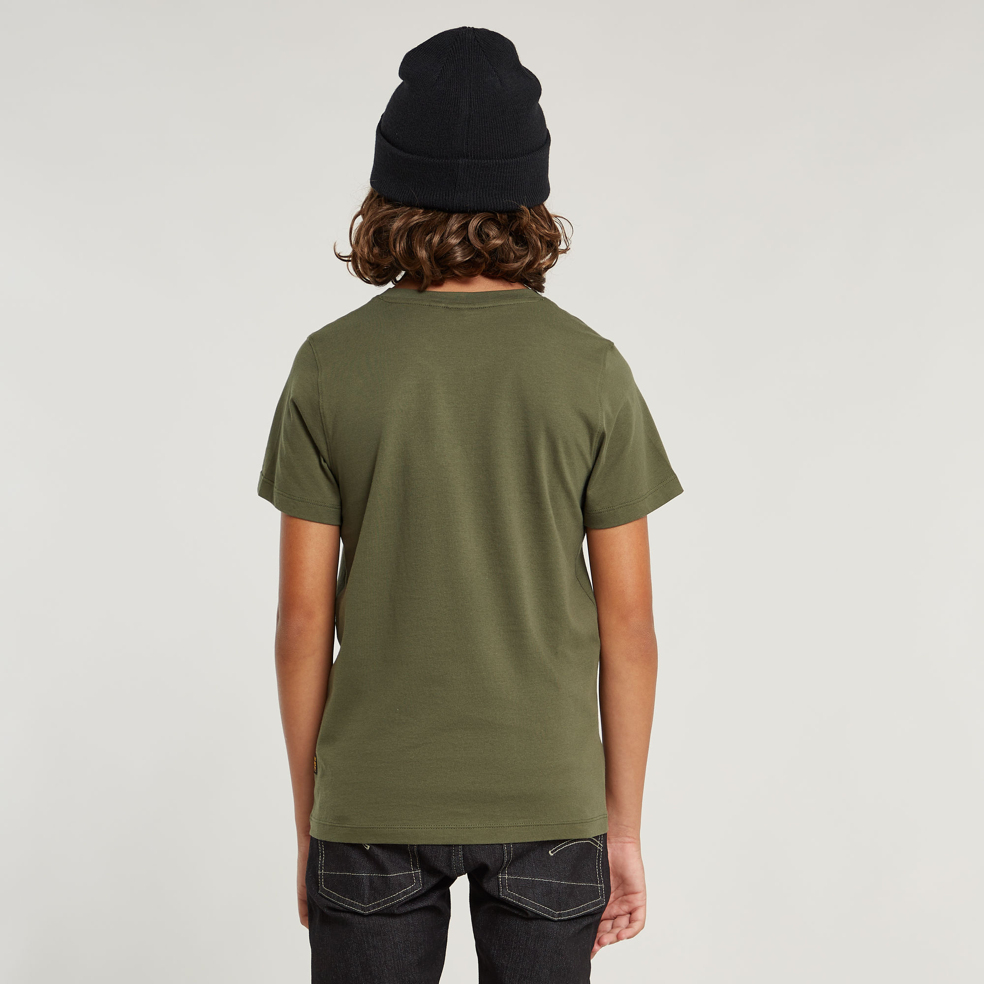 G-Star RAW Jongens T-Shirt Regular Groen jongens