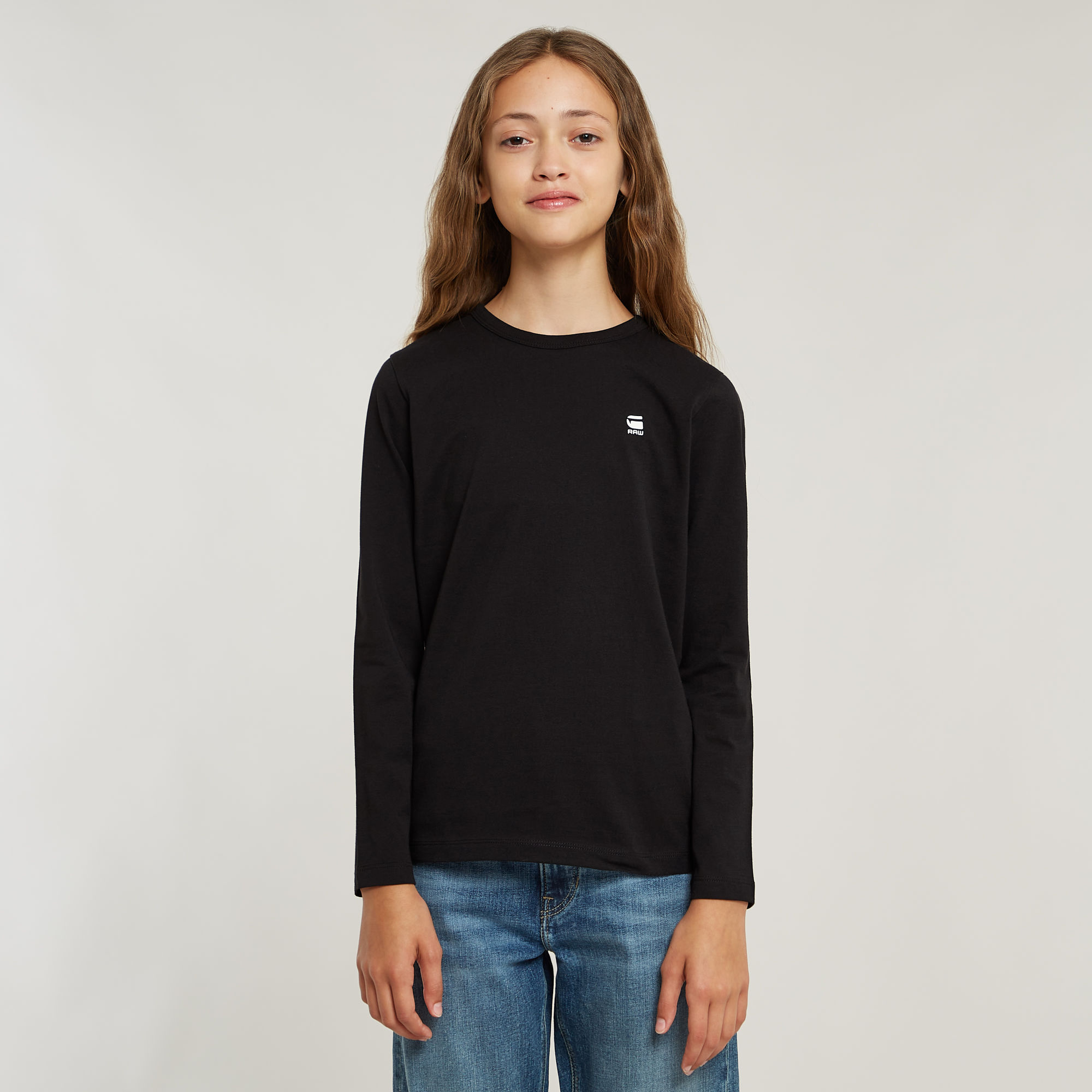 G-Star RAW Meisjes Top Slim 2 Pack Zwart meisjes