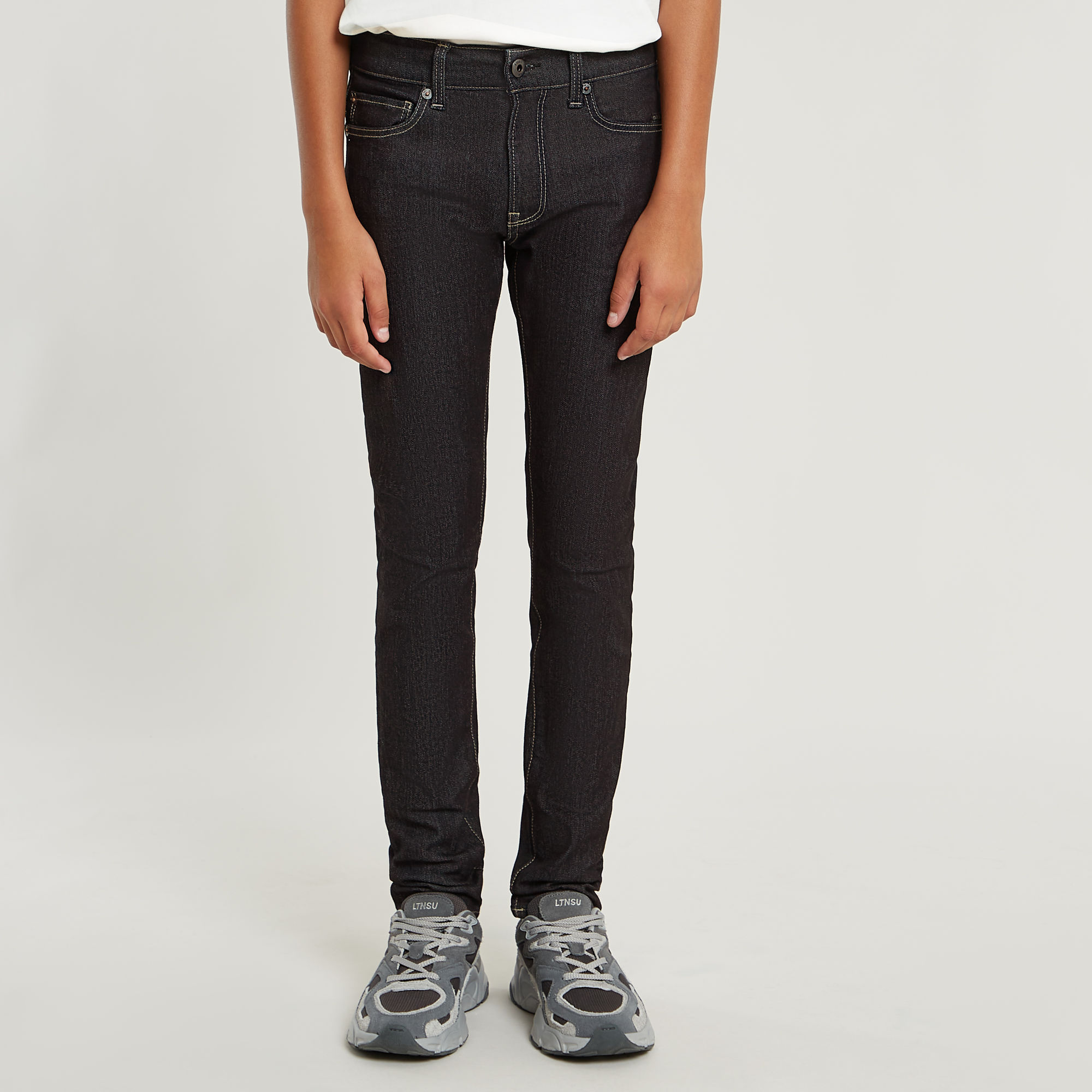 G-Star RAW Jongens 3301 Slim Jeans Donkerblauw jongens