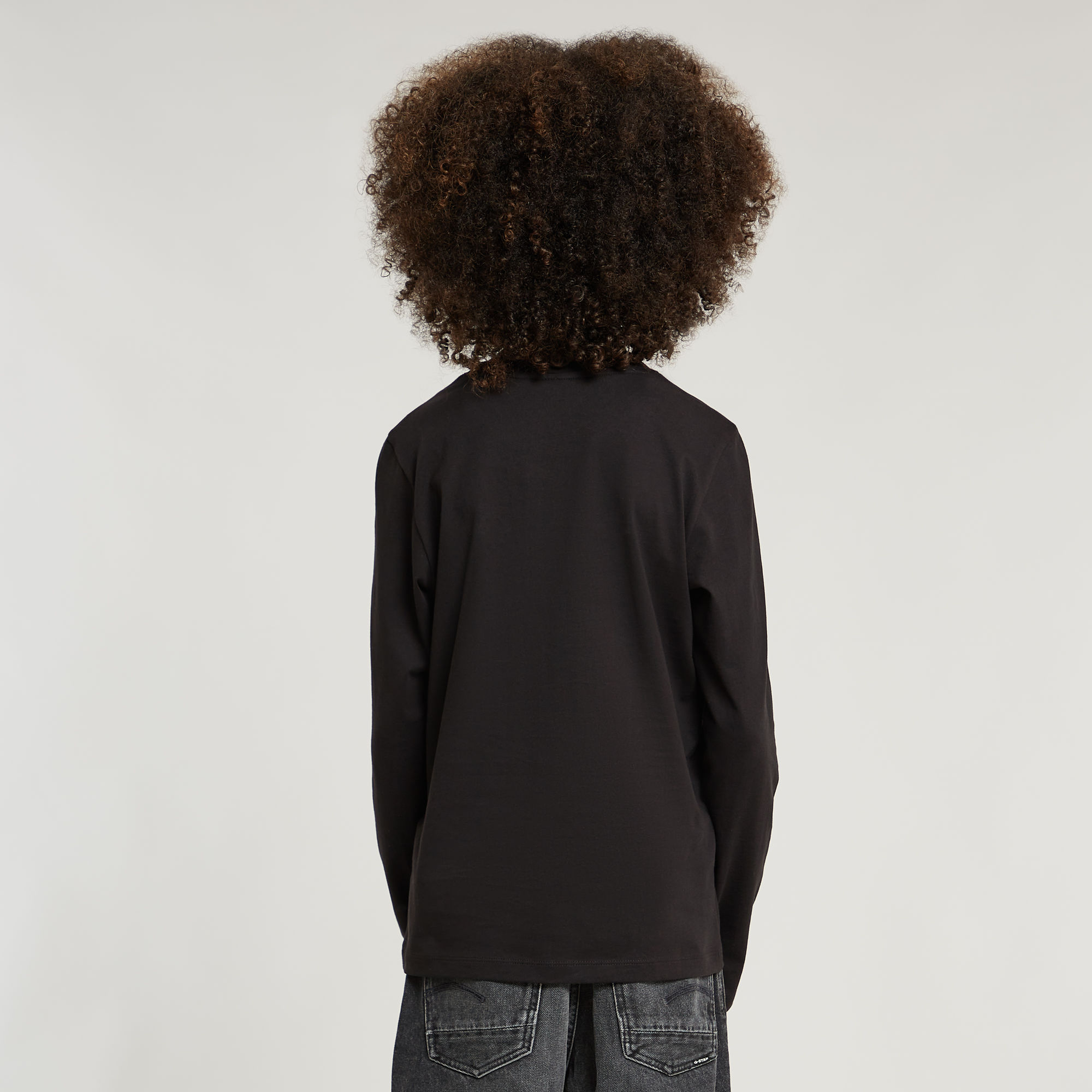 G-Star RAW Jongens T-Shirt Regular Zwart jongens