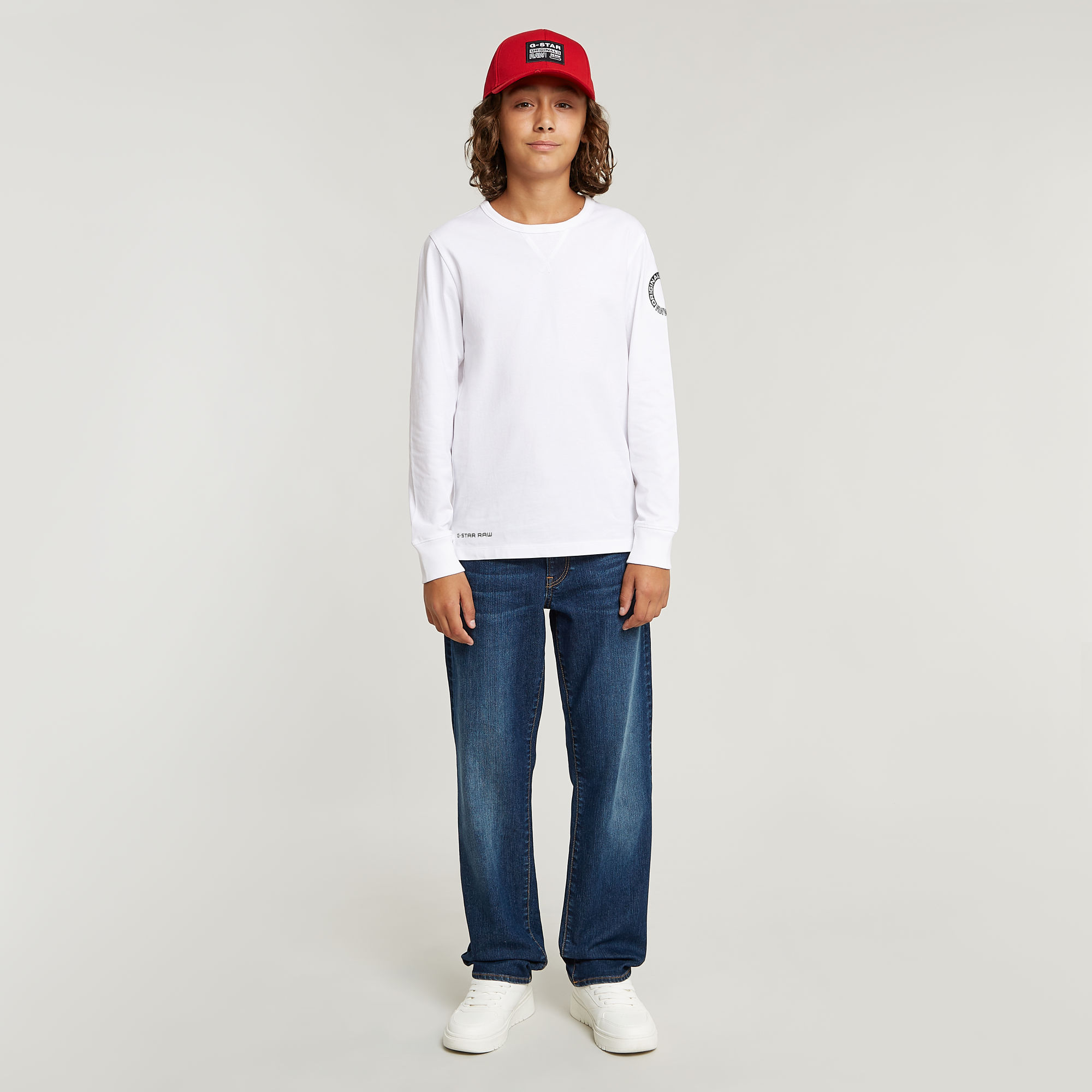G-Star RAW Jongens T-Shirt Wit jongens