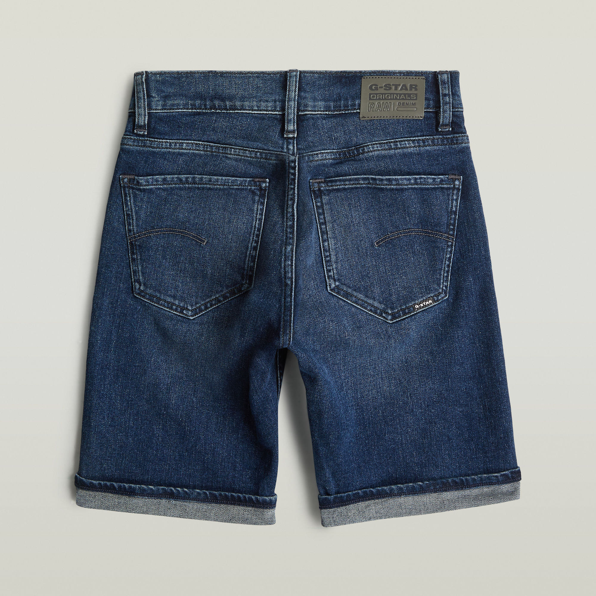 G-Star RAW Jongens Mosa Denim Short Donkerblauw jongens