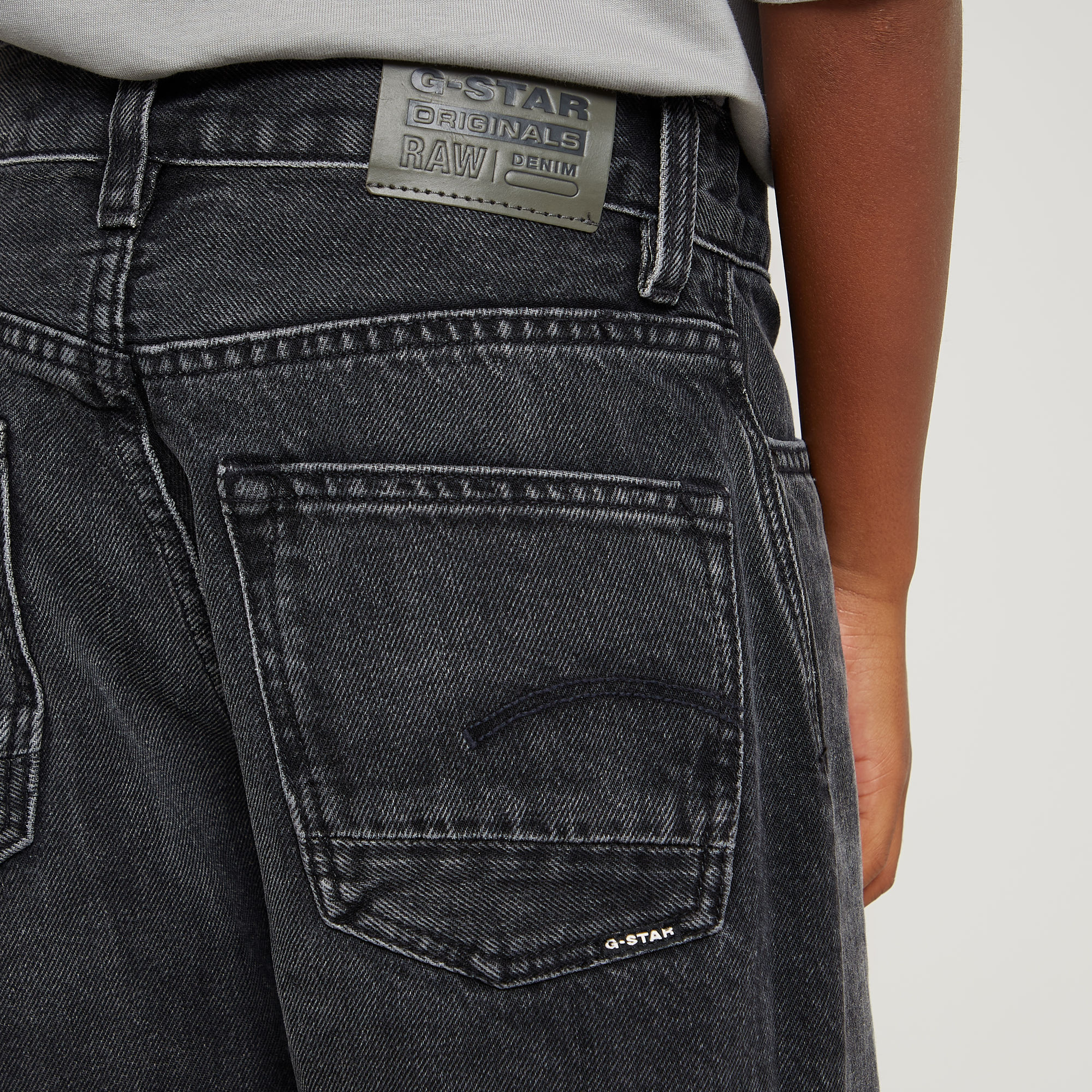 G-Star RAW Jongens Dakota Regular Straight Jeans Grijs jongens