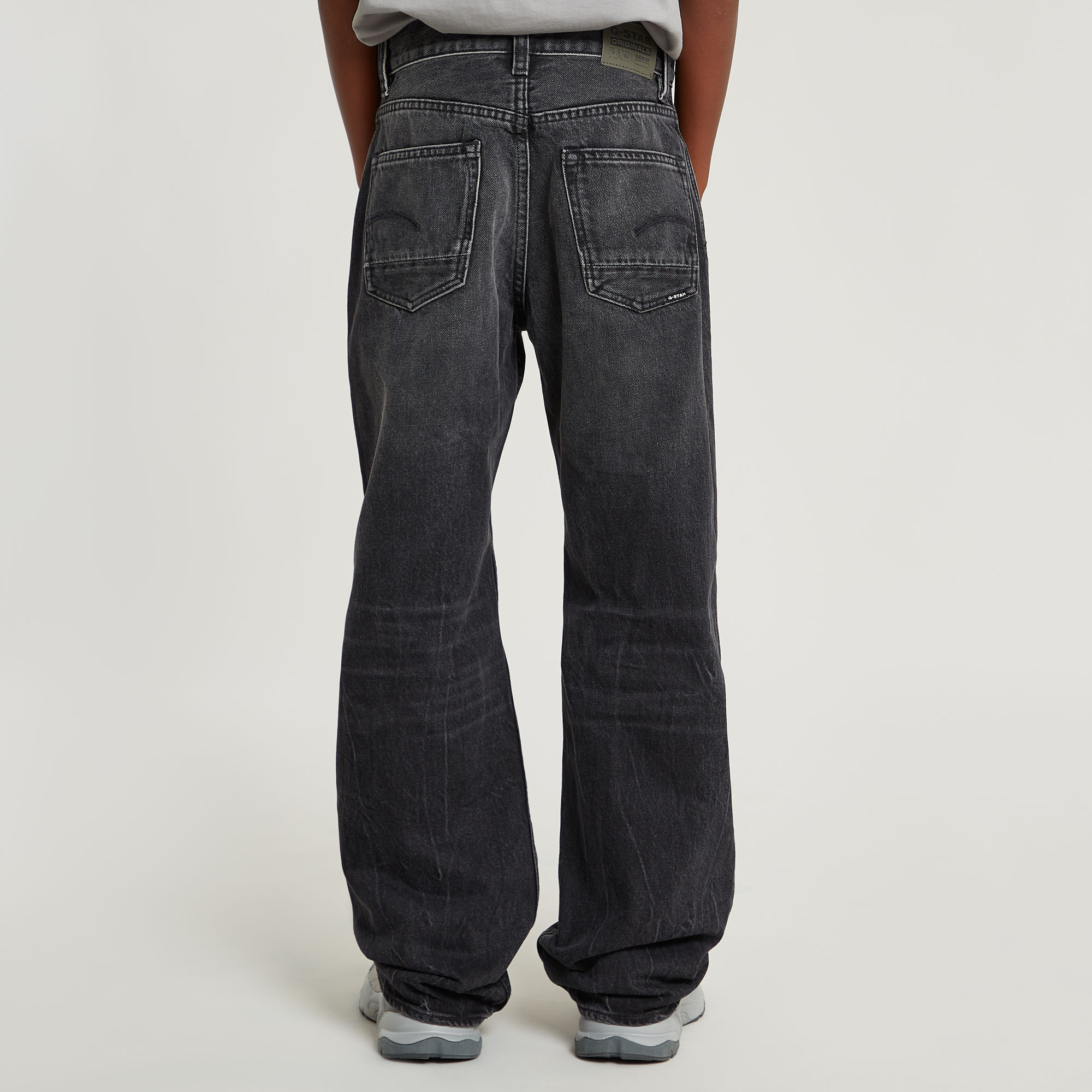 G-Star RAW Jongens Dakota Regular Straight Jeans Grijs jongens
