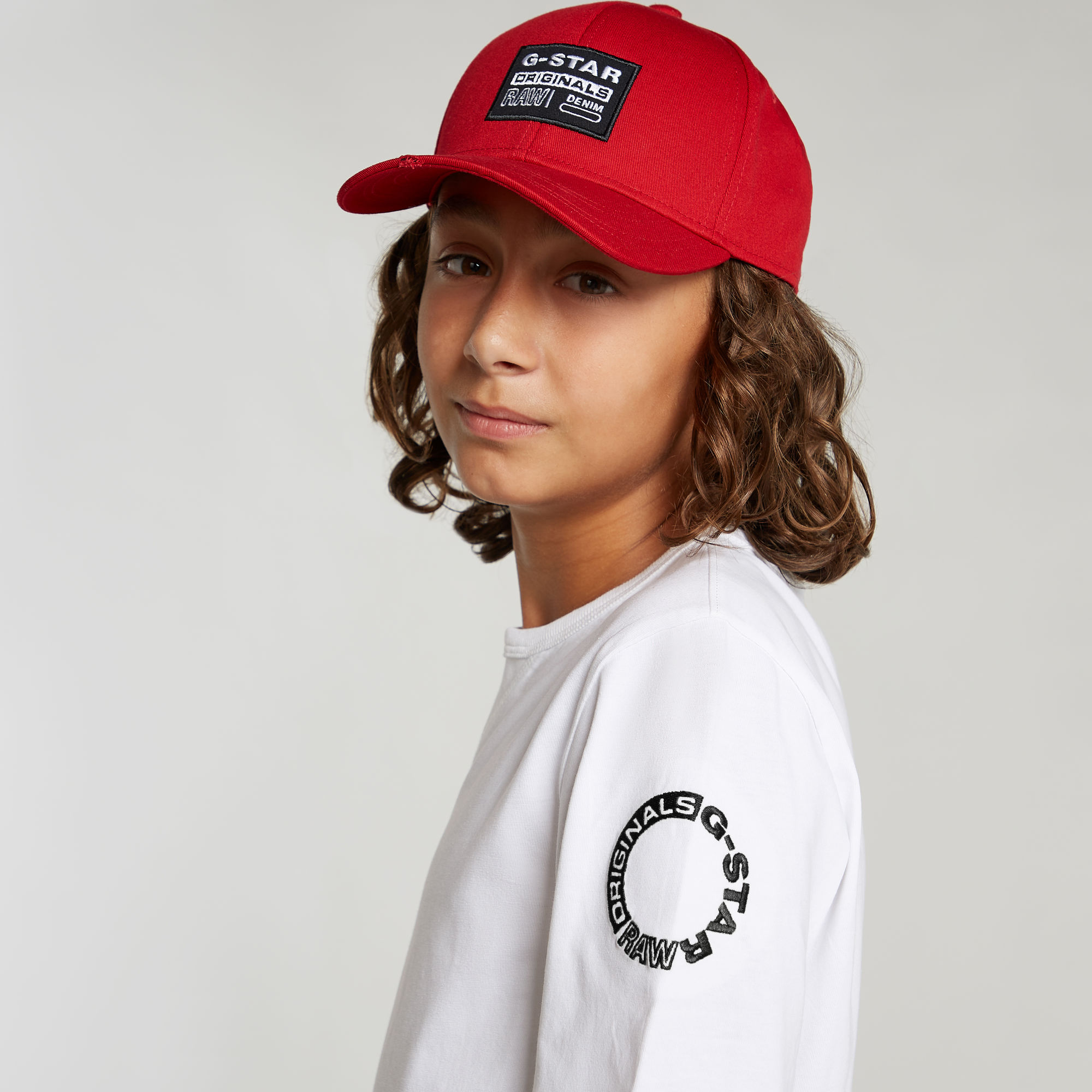 G-Star RAW Jongens T-Shirt Wit jongens