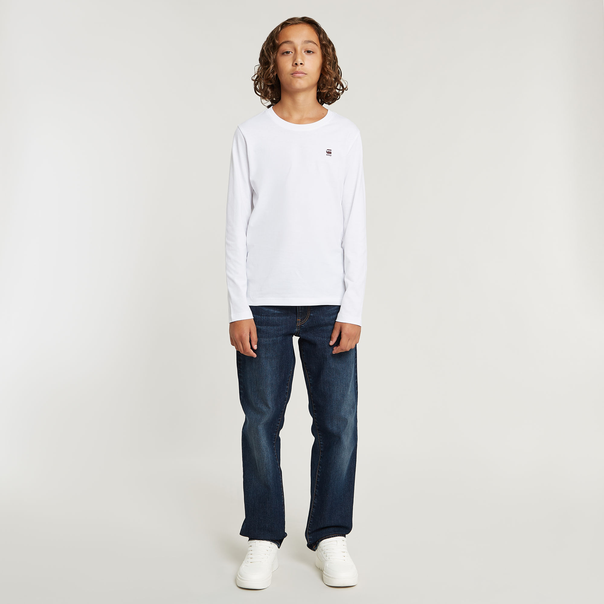 G-Star RAW Jongens T-Shirt Regular 2 Pack Zwart jongens