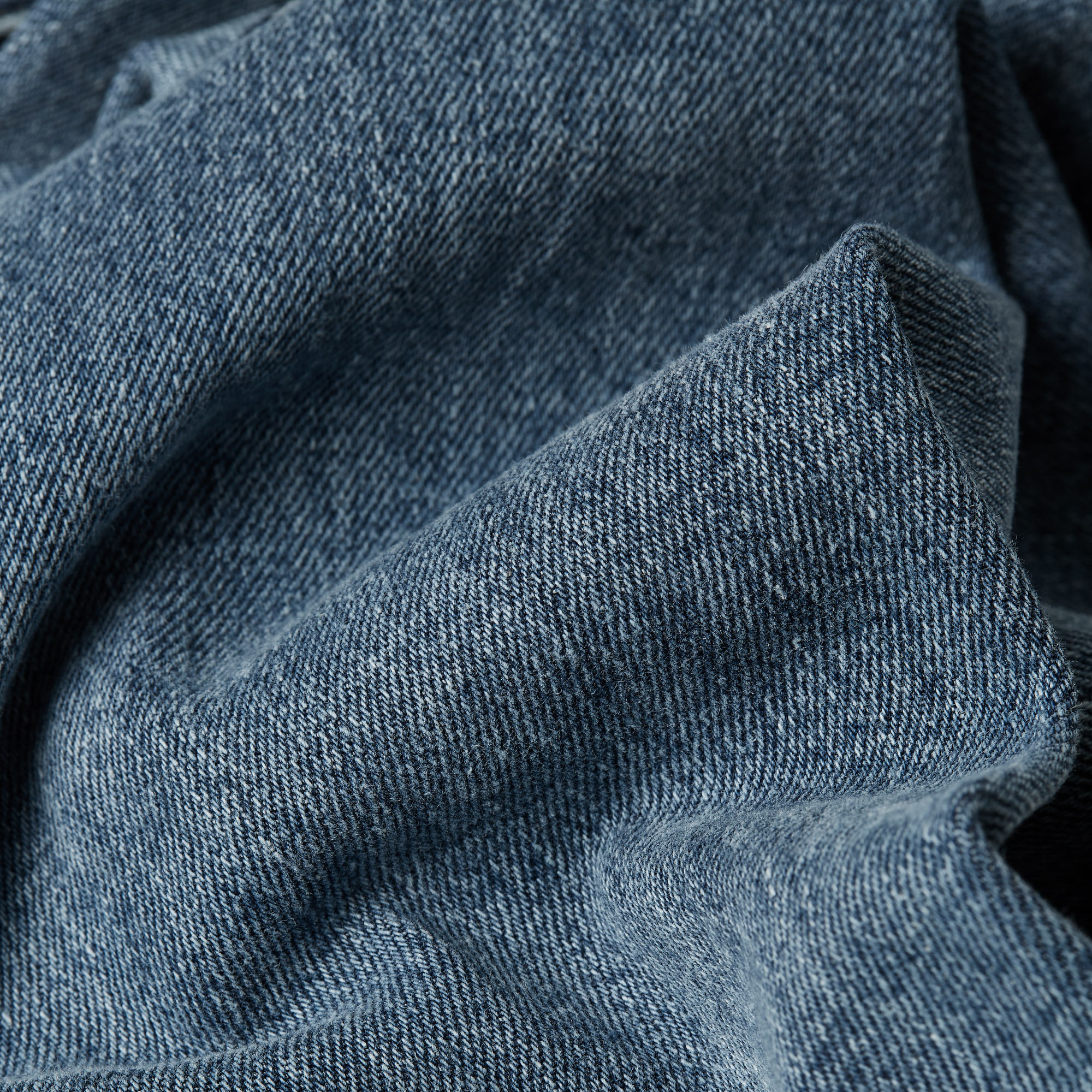 G-Star RAW Eve Low 3D Wide Leg Cargo Broek Midden blauw Dames