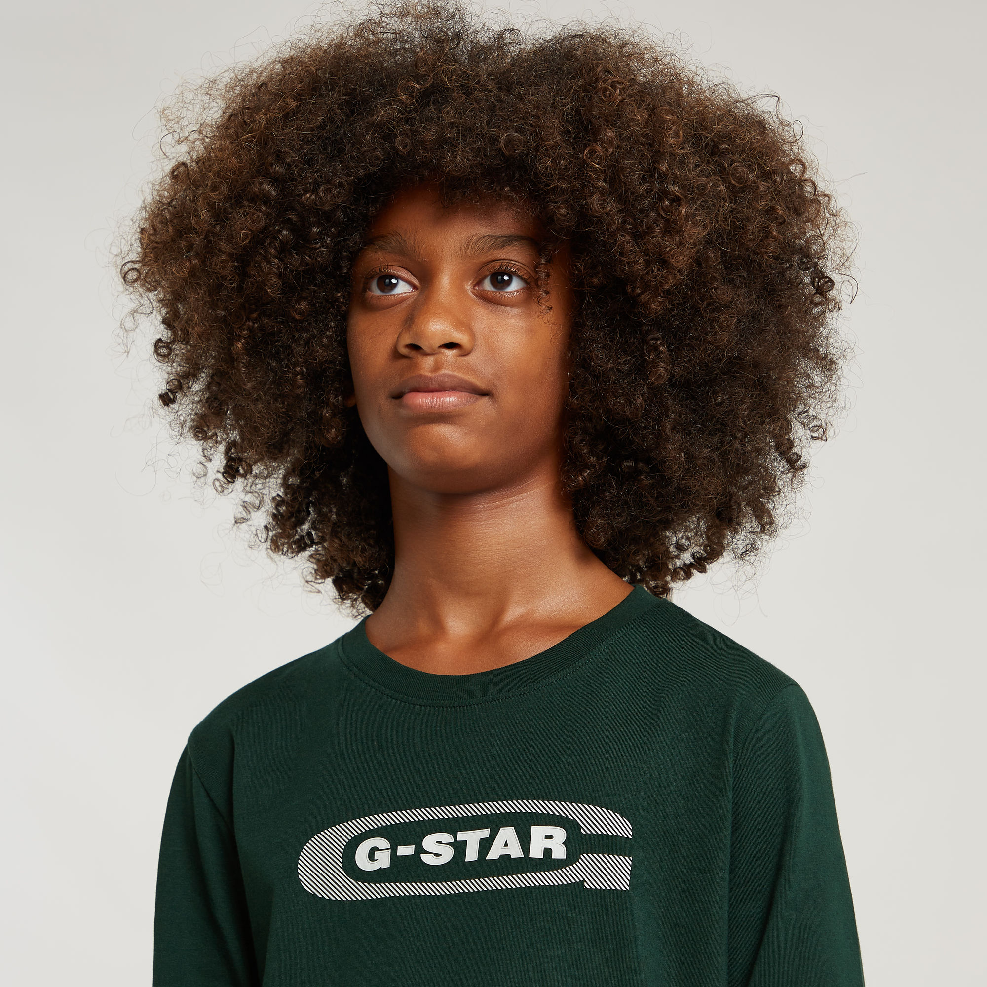 G-Star RAW Jongens T-Shirt Regular Groen jongens