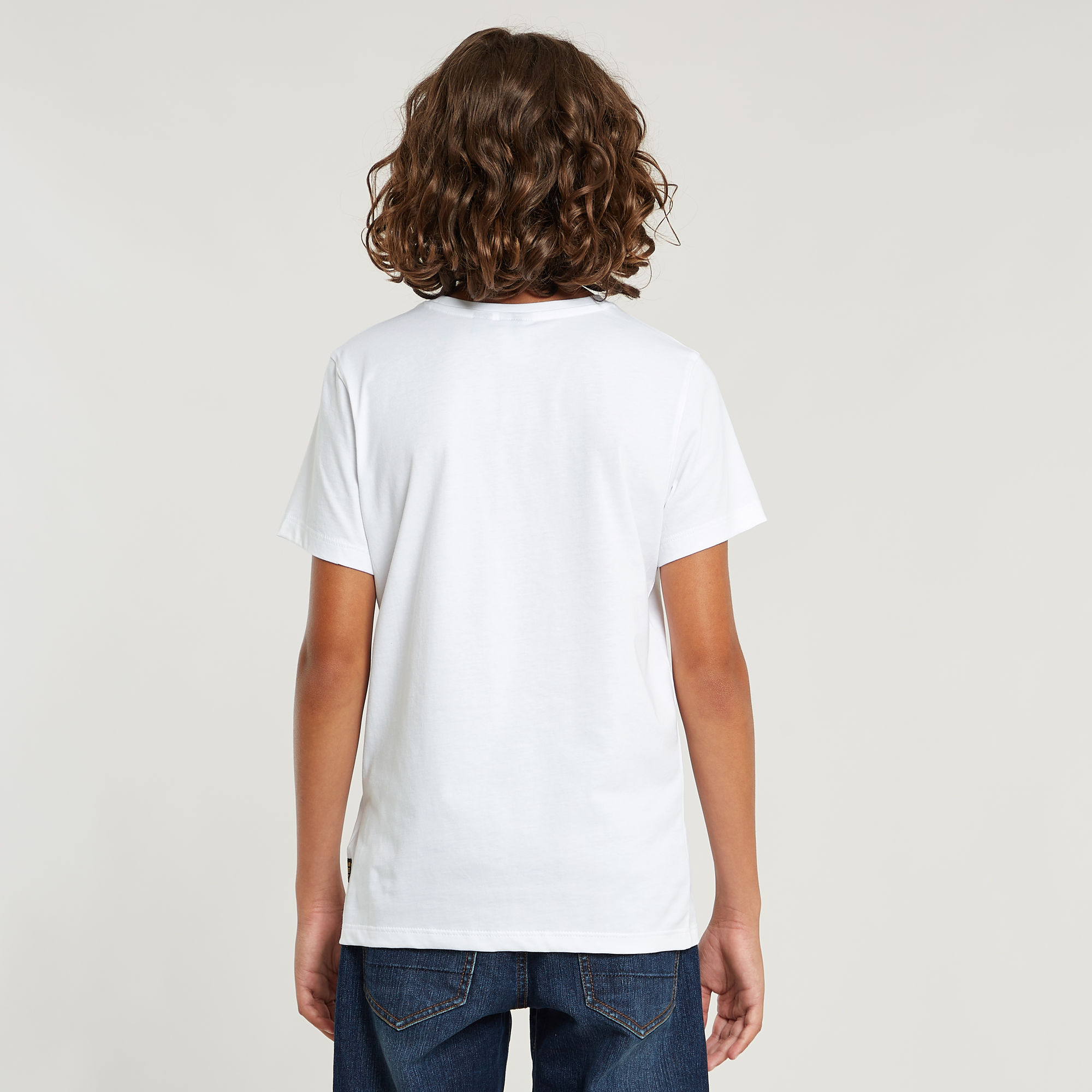 G-Star RAW Jongens T-Shirt Comic Wit jongens
