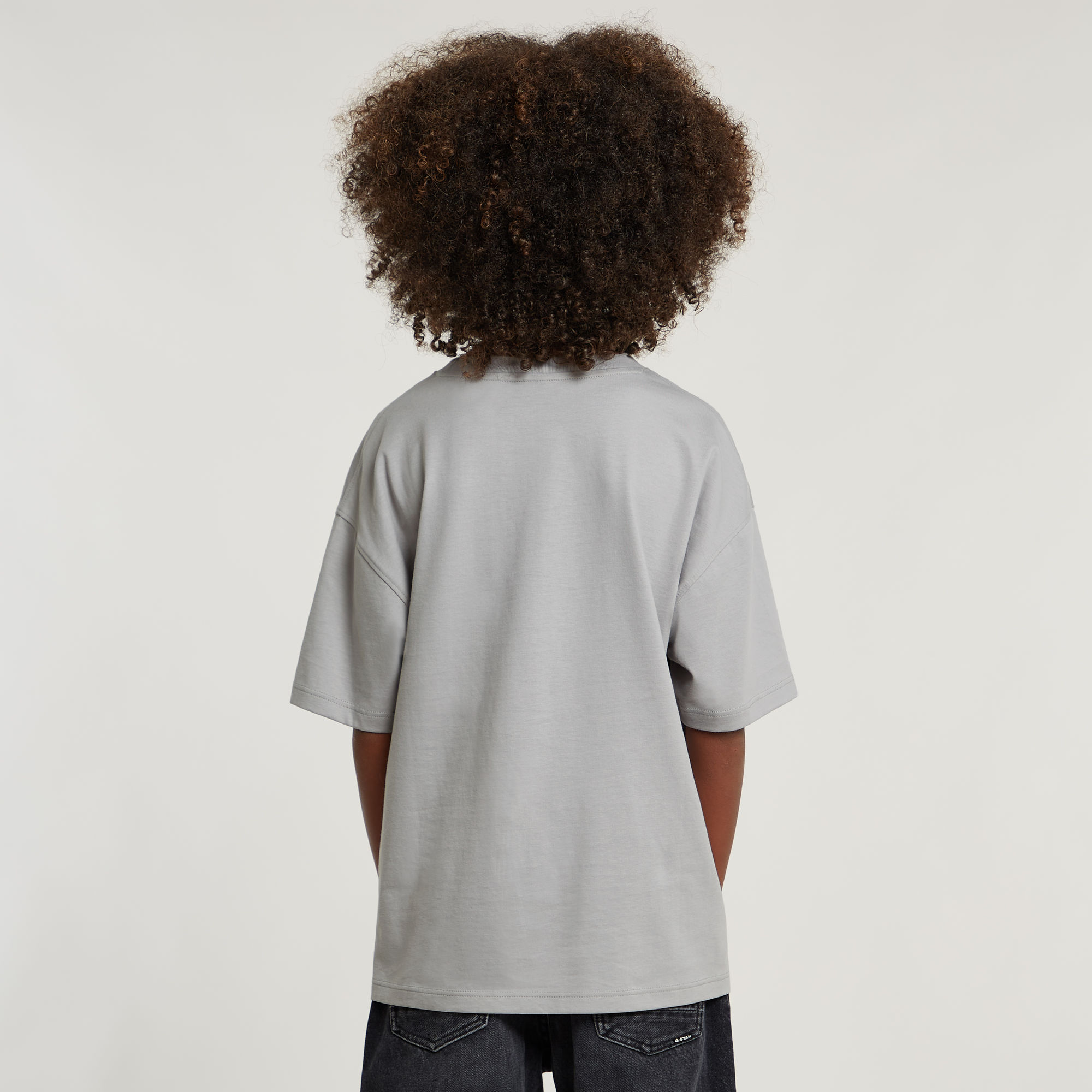G-Star RAW Jongens T-Shirt Boxy Grijs jongens