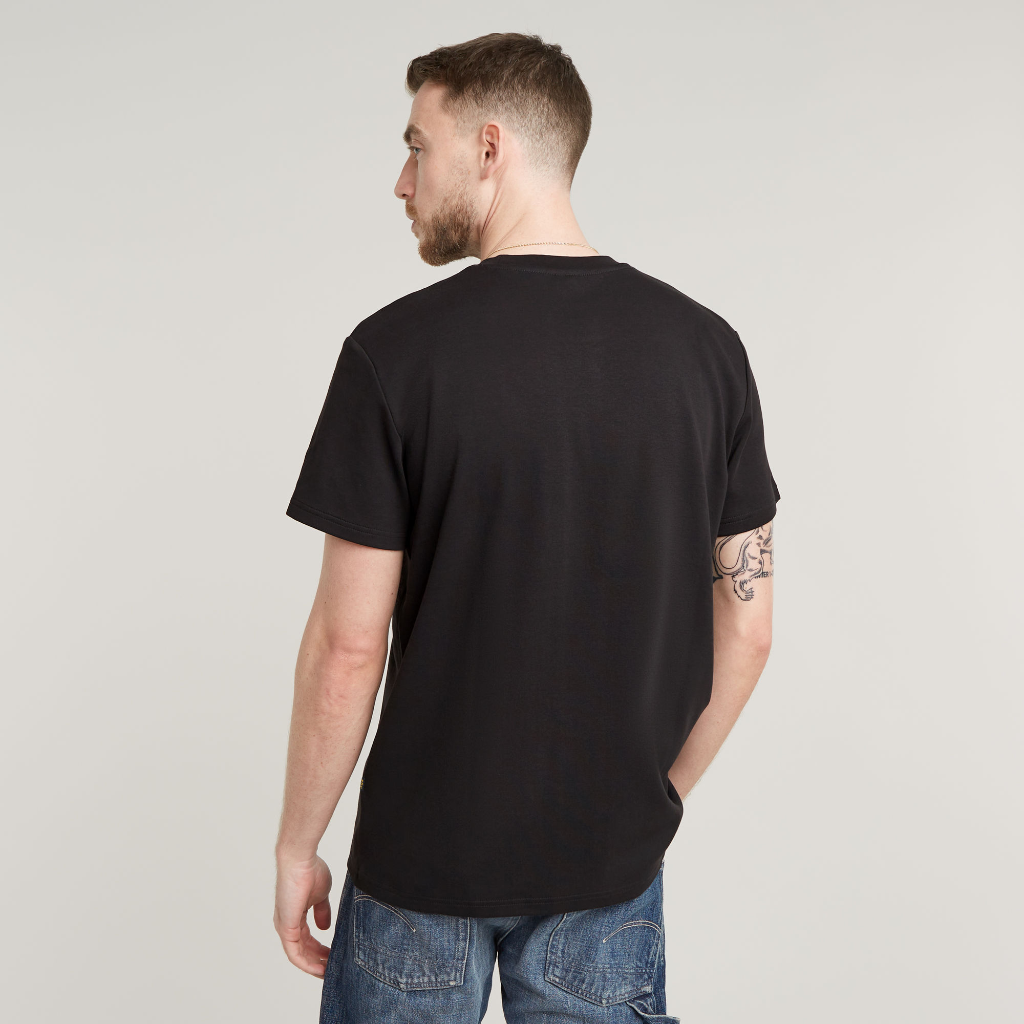 G-Star RAW G-Script T-Shirt Zwart Heren