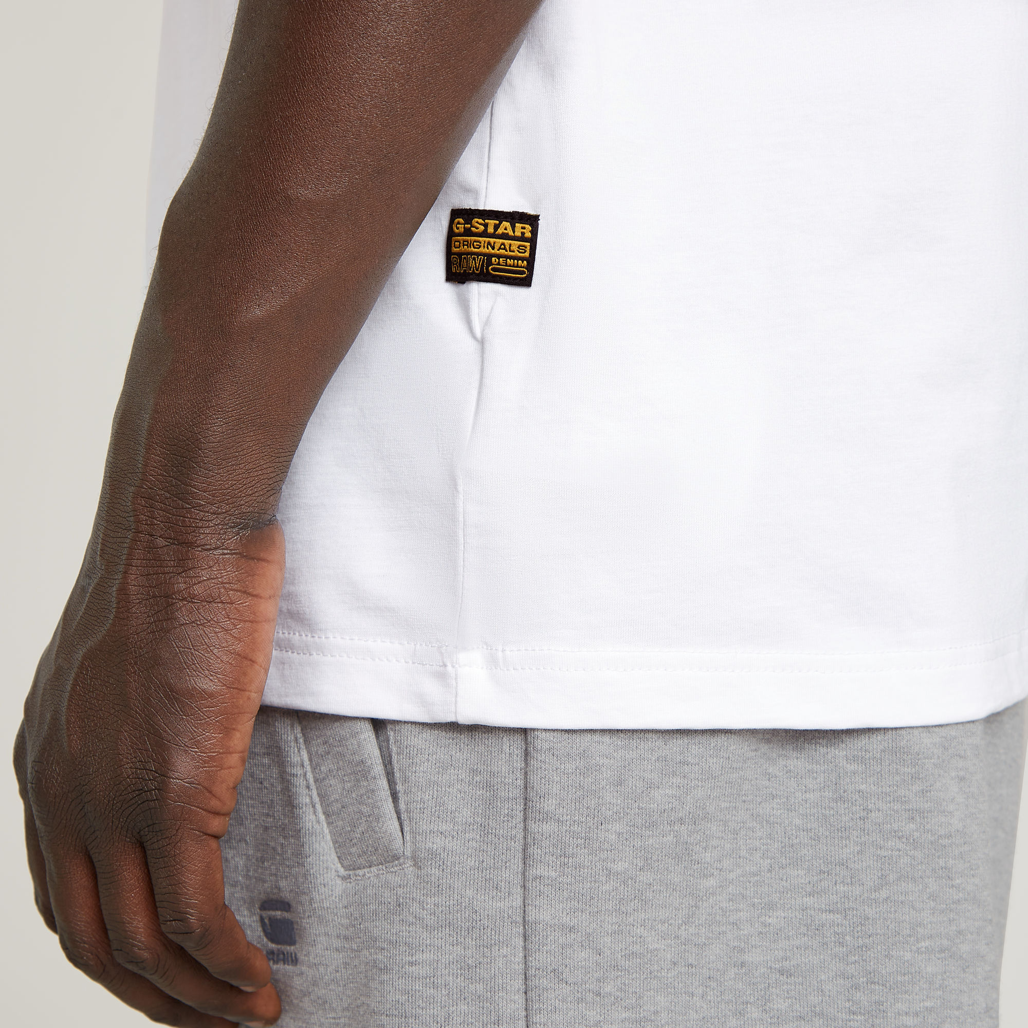 G-Star RAW Base-S T-Shirt Wit Heren