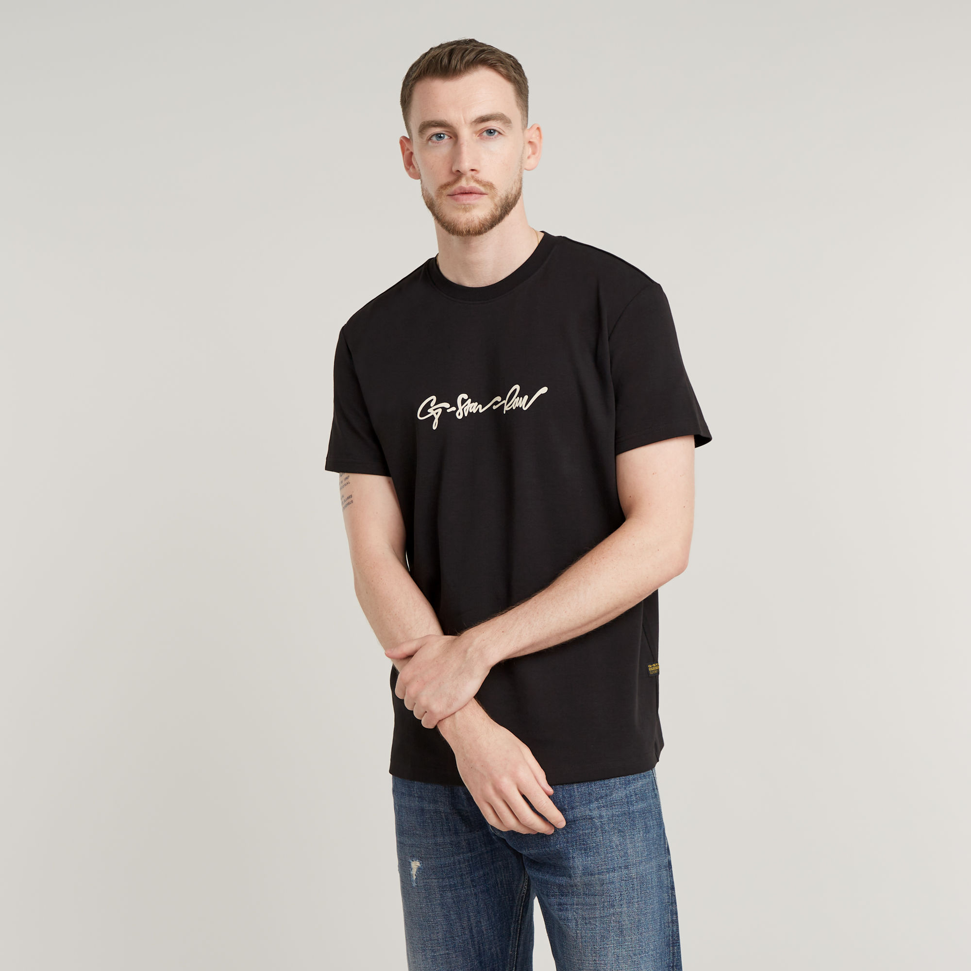 

G-Script T-Shirt - Black - Men