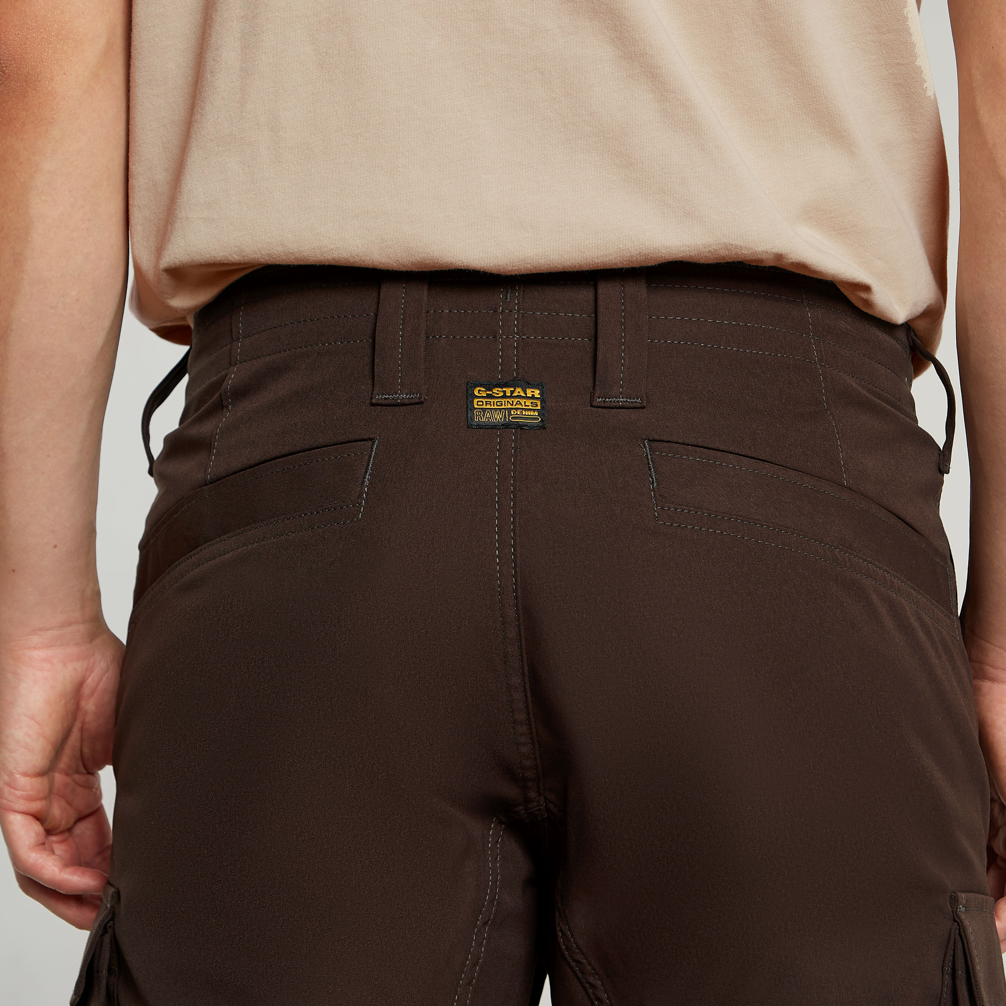G-Star RAW Core Regular Cargo Broek Bruin Heren