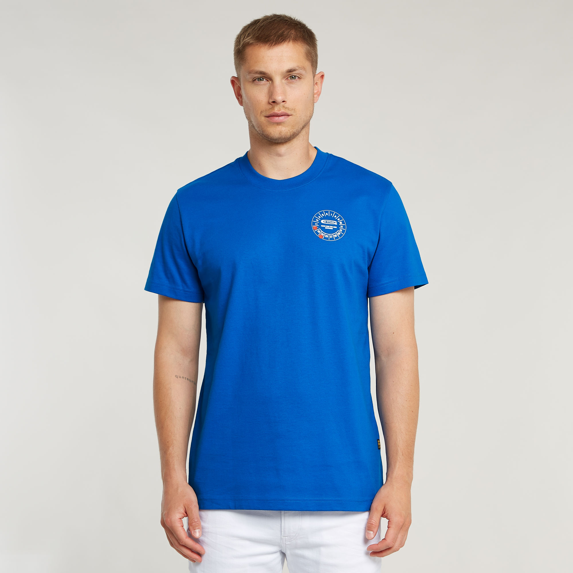 

Gauge T-Shirt - Medium blue - Men