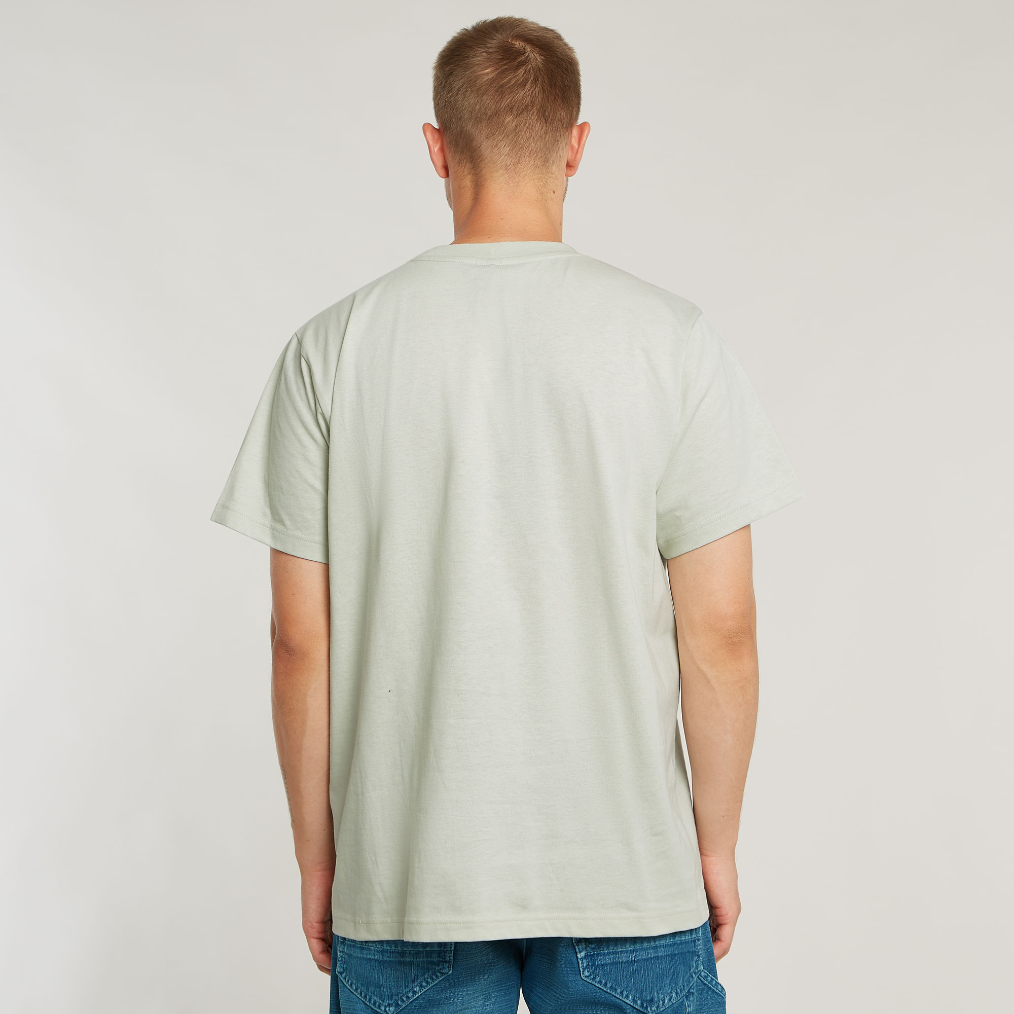 G-Star RAW Symbols Print Loose T-Shirt Grijs Heren