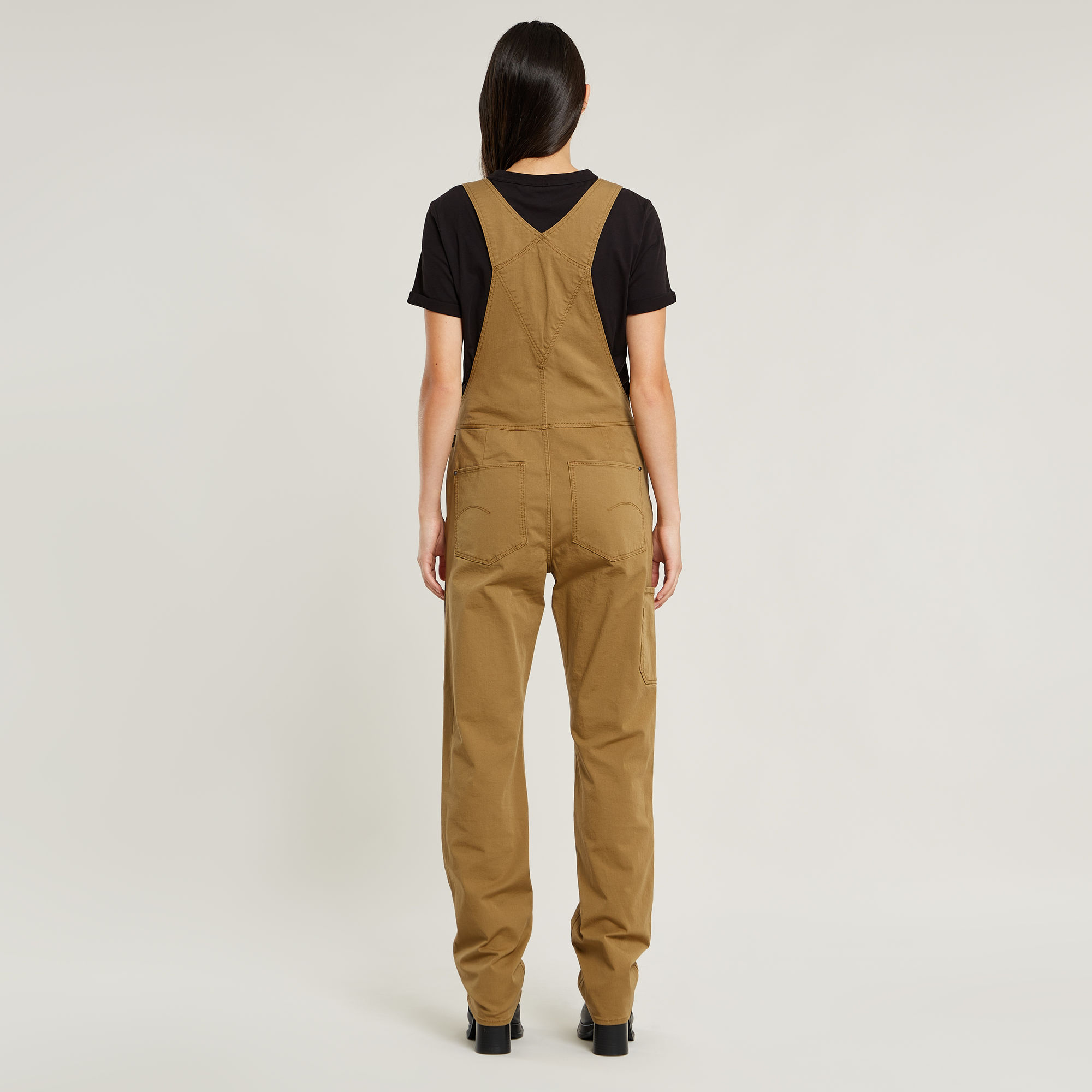 G-Star RAW Tuinbroek Slim Beige Dames