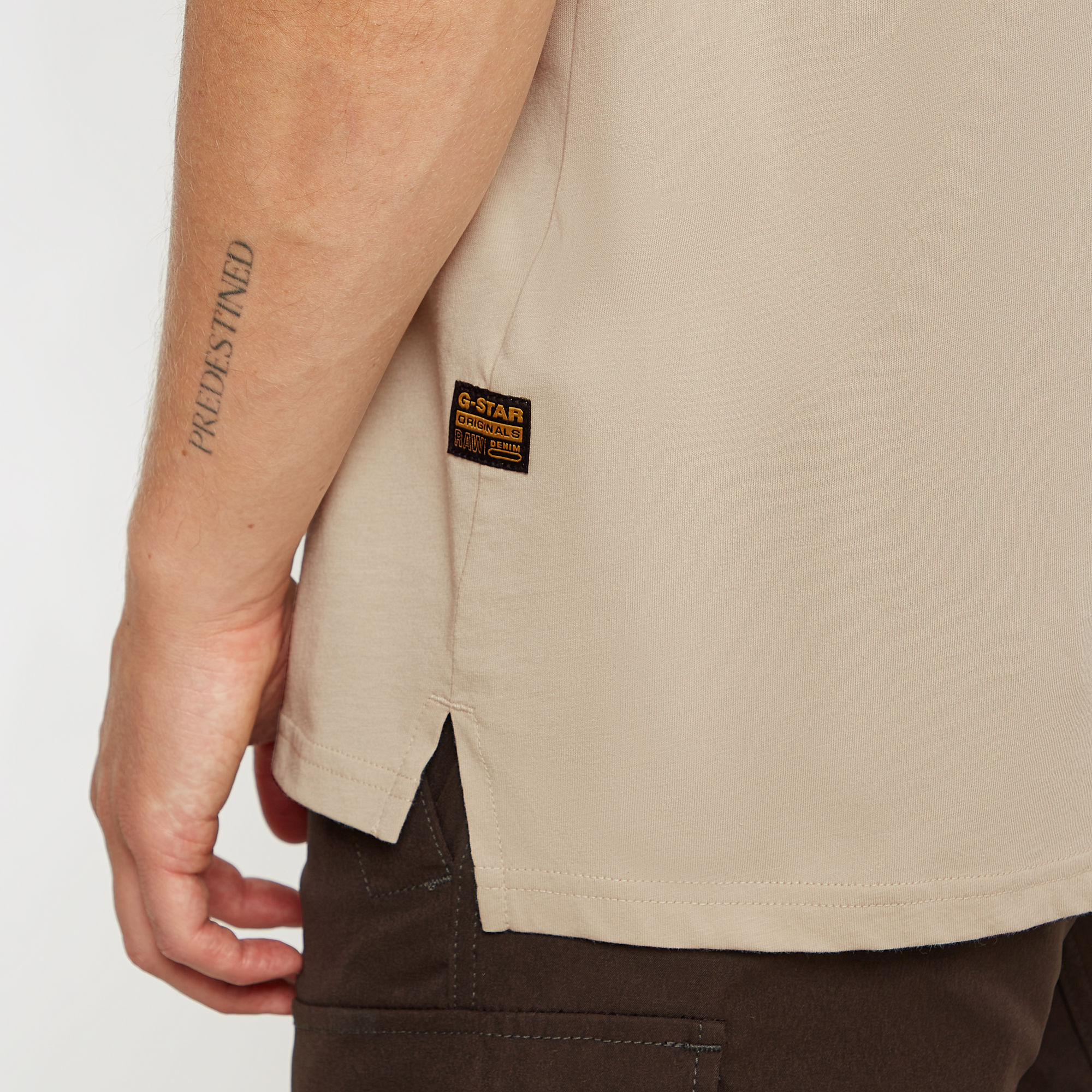 G-Star RAW Nifous T-Shirt Beige Heren