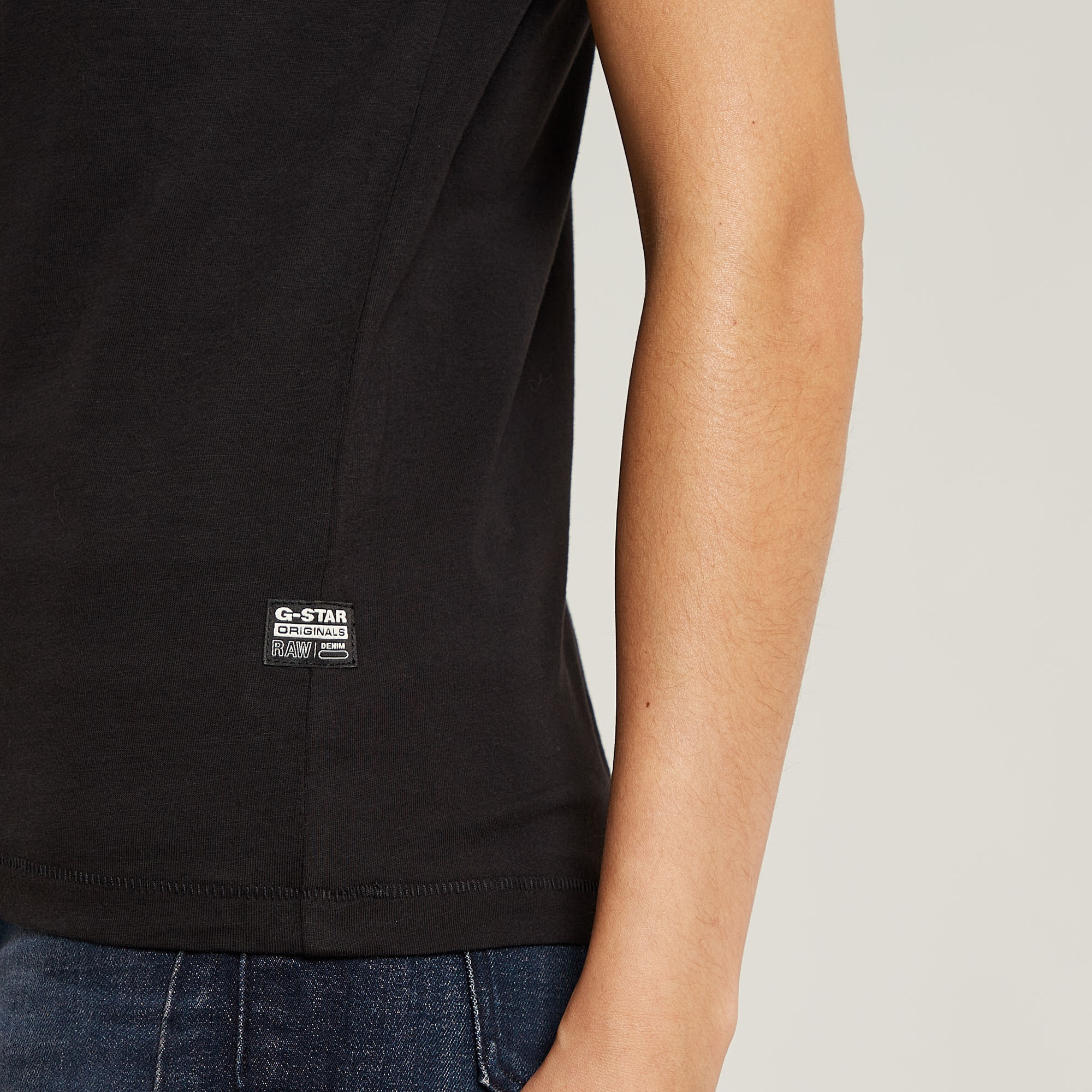 G-Star RAW Embro G-Script Logo Top Zwart Dames