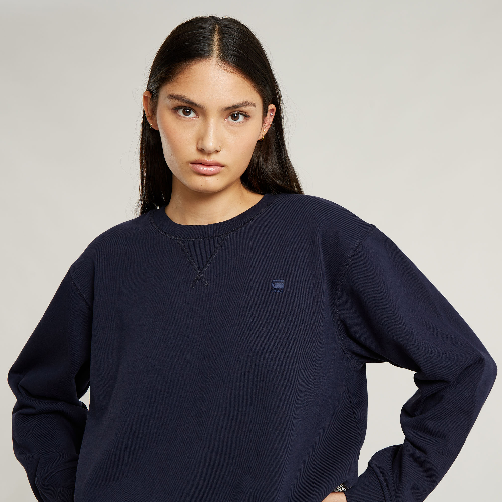G-Star RAW Nifous Sweater Donkerblauw Dames