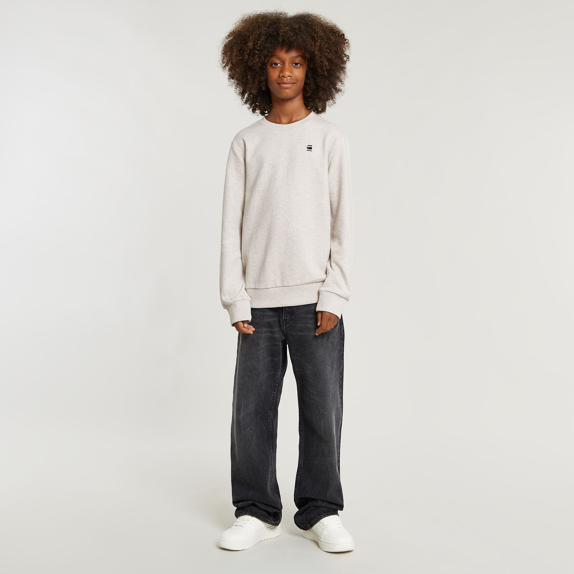 G-Star RAW Jongens Sweater Unbrushed Meerkleurig jongens