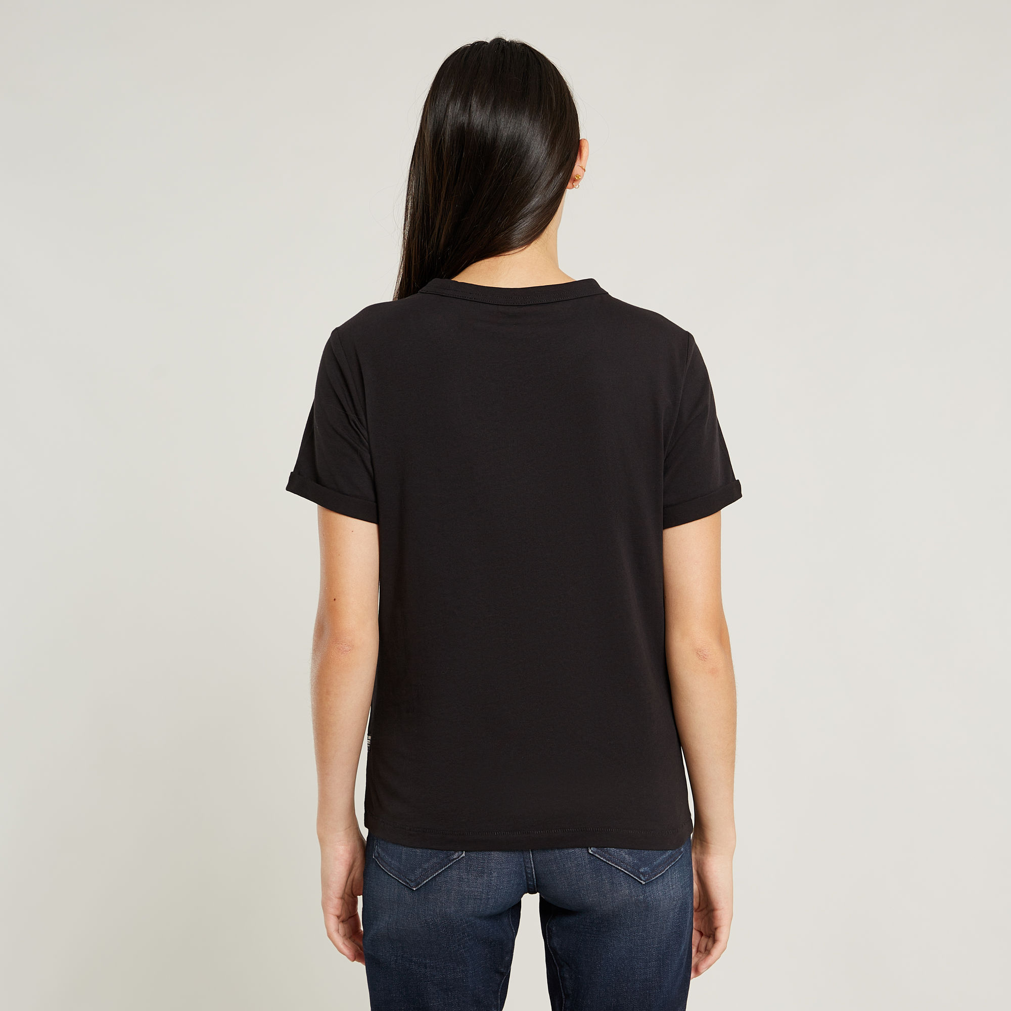 G-Star RAW Embro G-Script Logo Top Zwart Dames