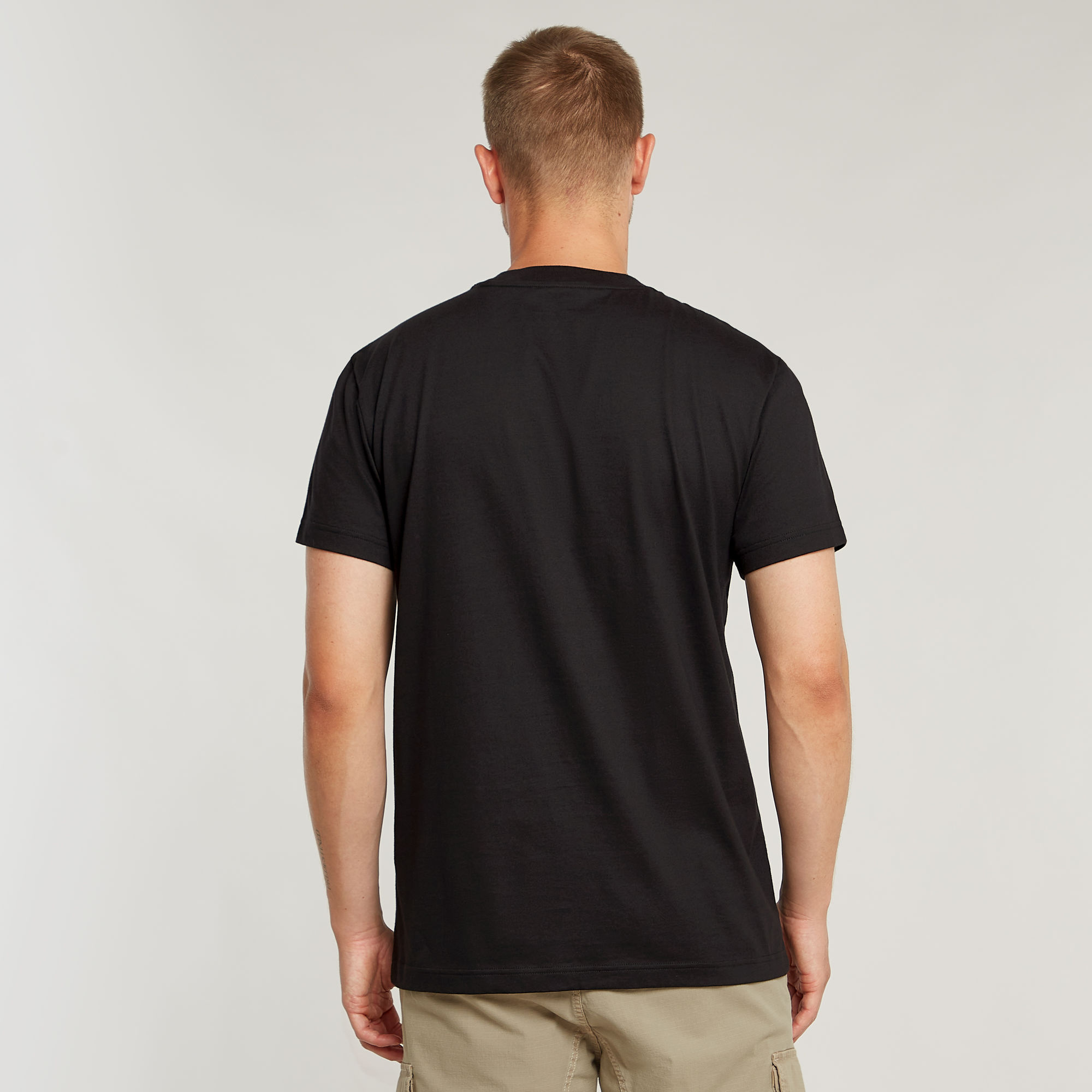 G-Star RAW Originals T-Shirt Zwart Heren