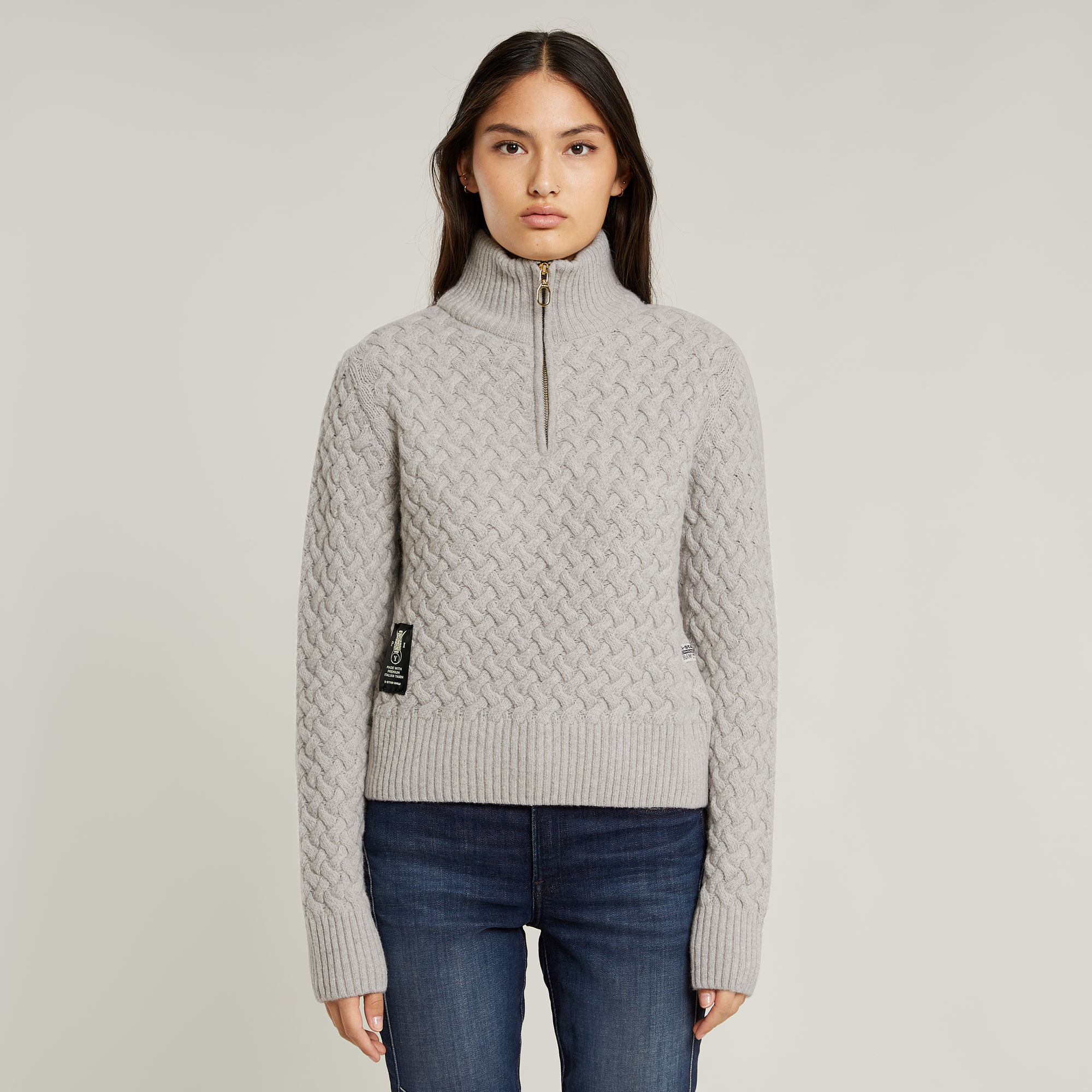 Chunky Knit Skipper - Mehrfarbig - Damen