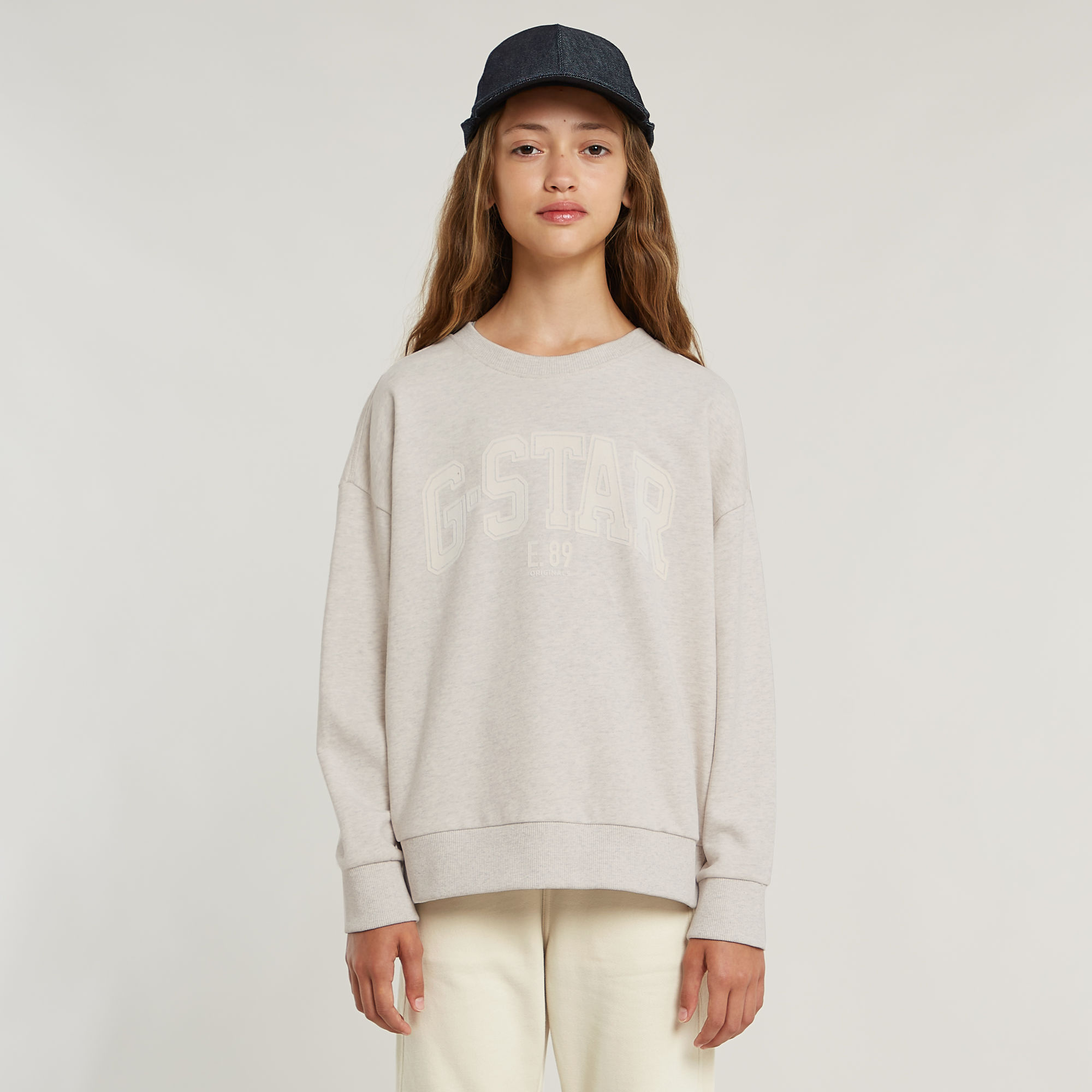 Kids Sweatshirt Unbrushed - Mehrfarbig - mädchen