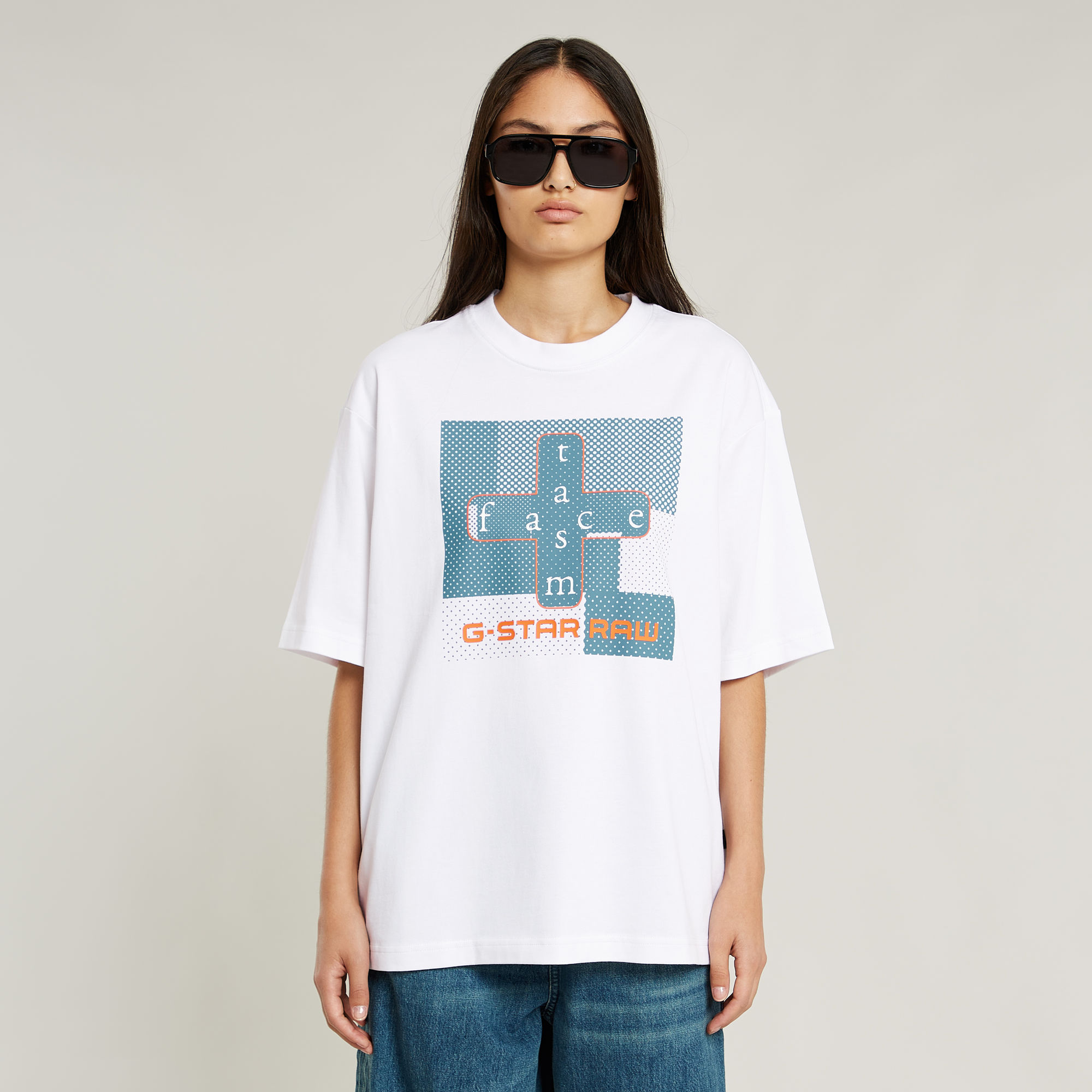 

FACETASM Unisex Tee - White - Men