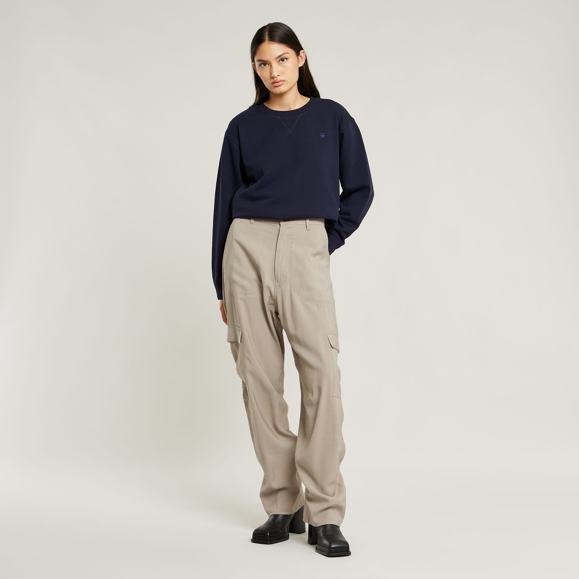 G-Star RAW Nifous Sweater Donkerblauw Dames