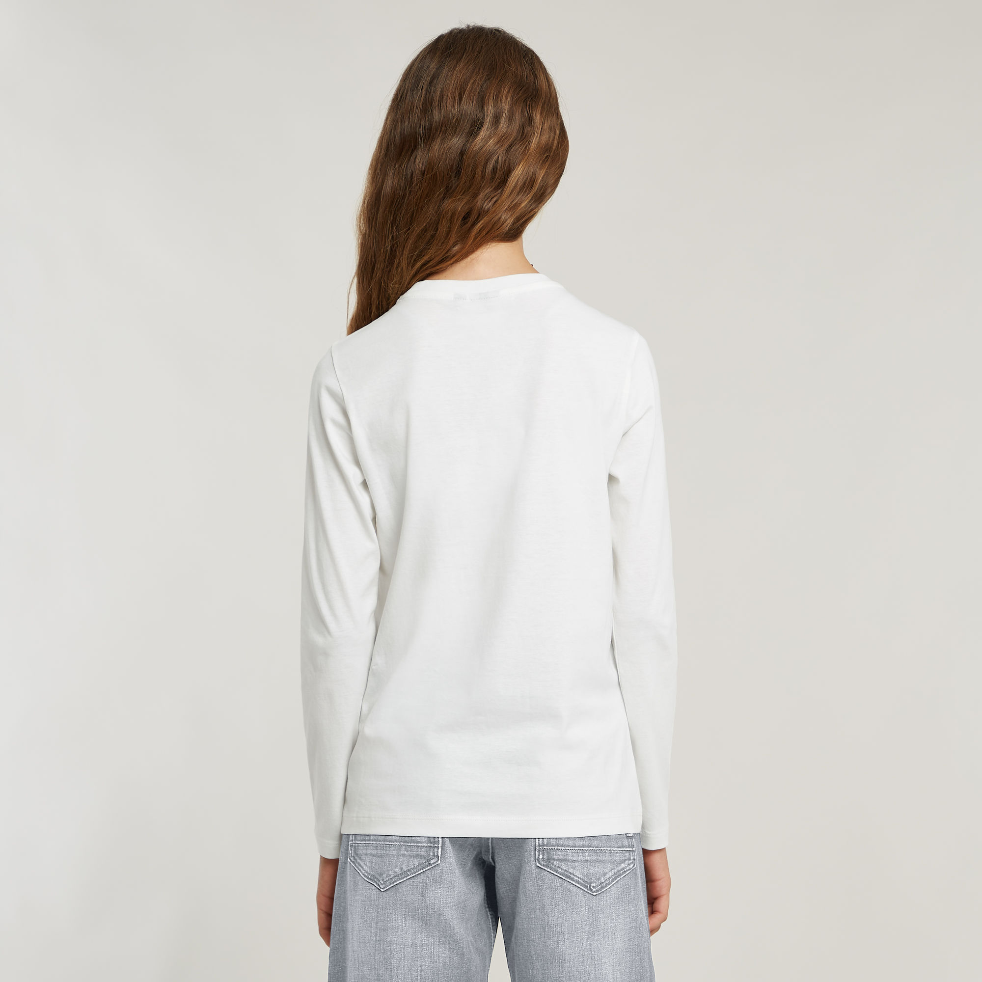 G-Star RAW Meisjes Top Slim Wit meisjes