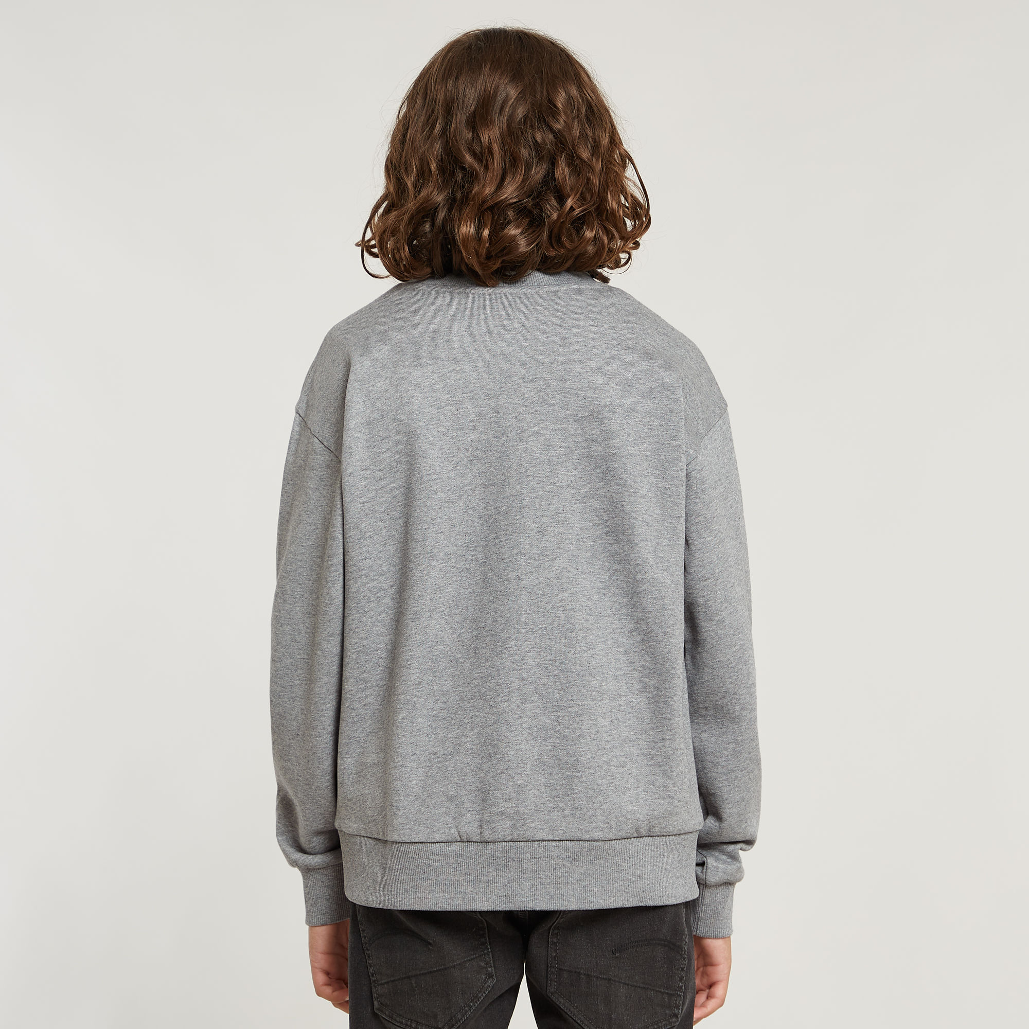 G-Star RAW Jongens Sweater Loose Brushed Meerkleurig jongens