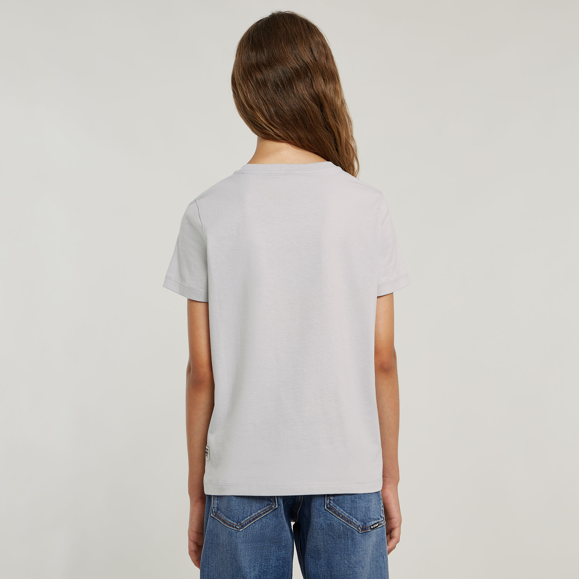G-Star RAW Meisjes T-Shirt Regular Grijs meisjes