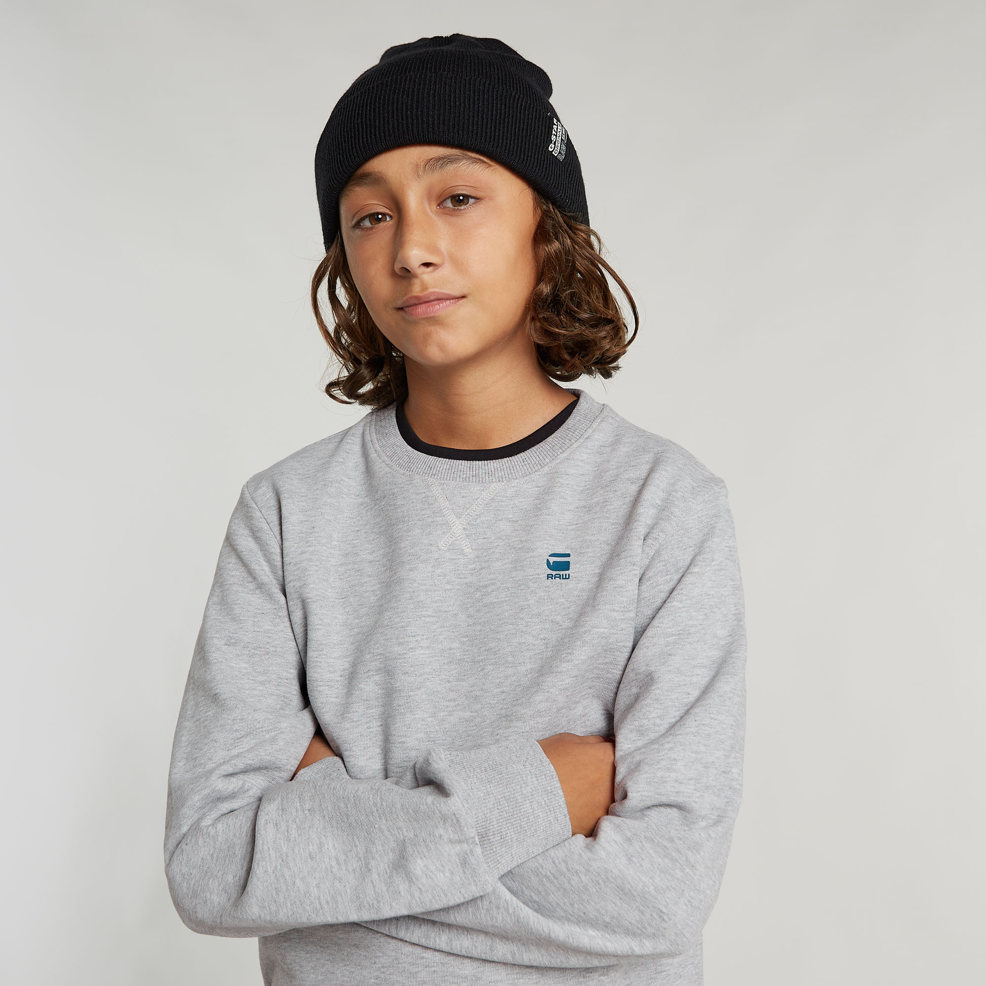 G-Star RAW Jongens Sweater Straight Meerkleurig jongens