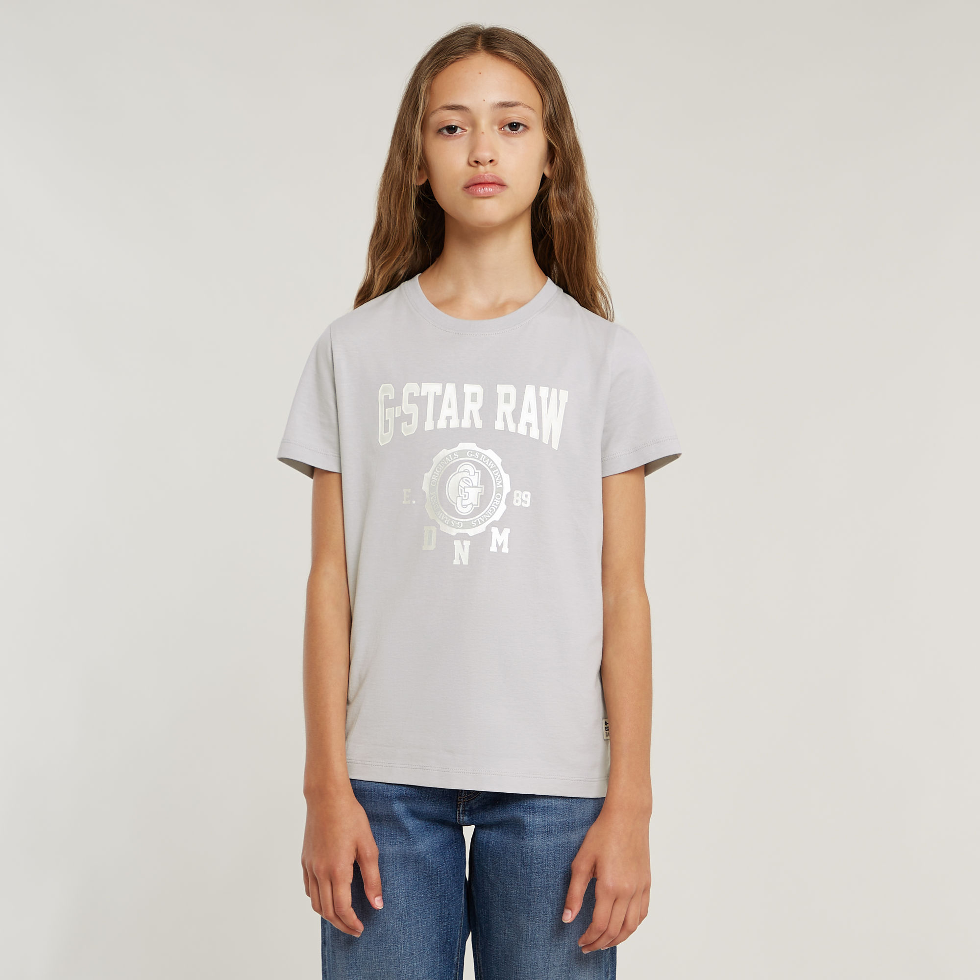 

Girls T-Shirt Regular - Grey - girls