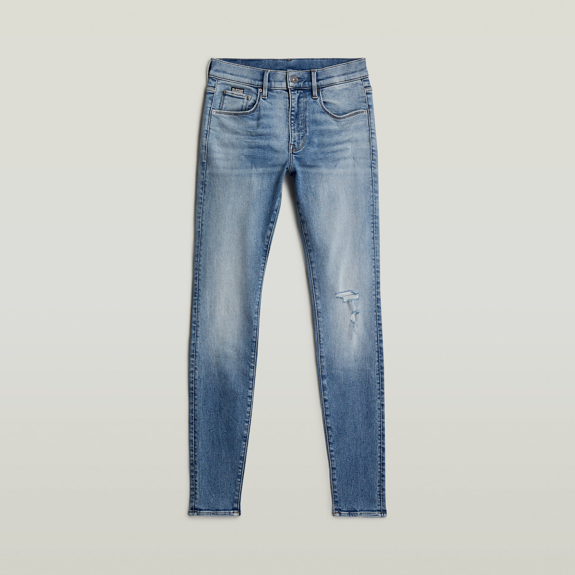 G-Star RAW 3301 Skinny Jeans Midden blauw Dames