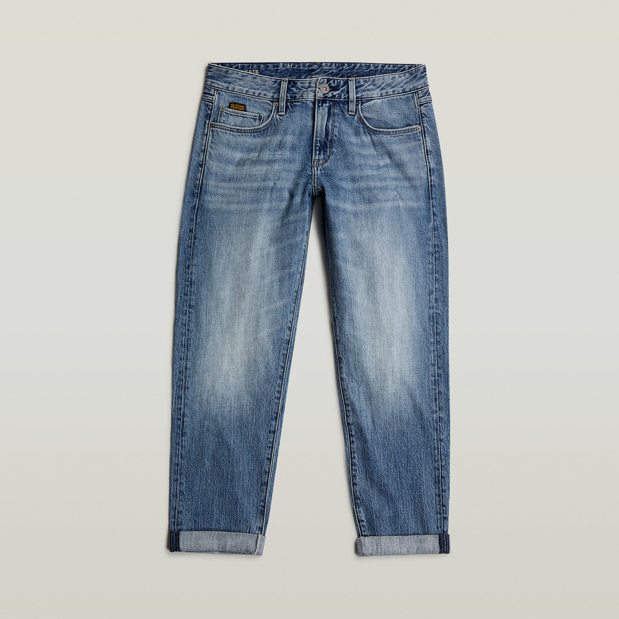 G-Star RAW Kate Boyfriend Jeans Midden blauw Dames