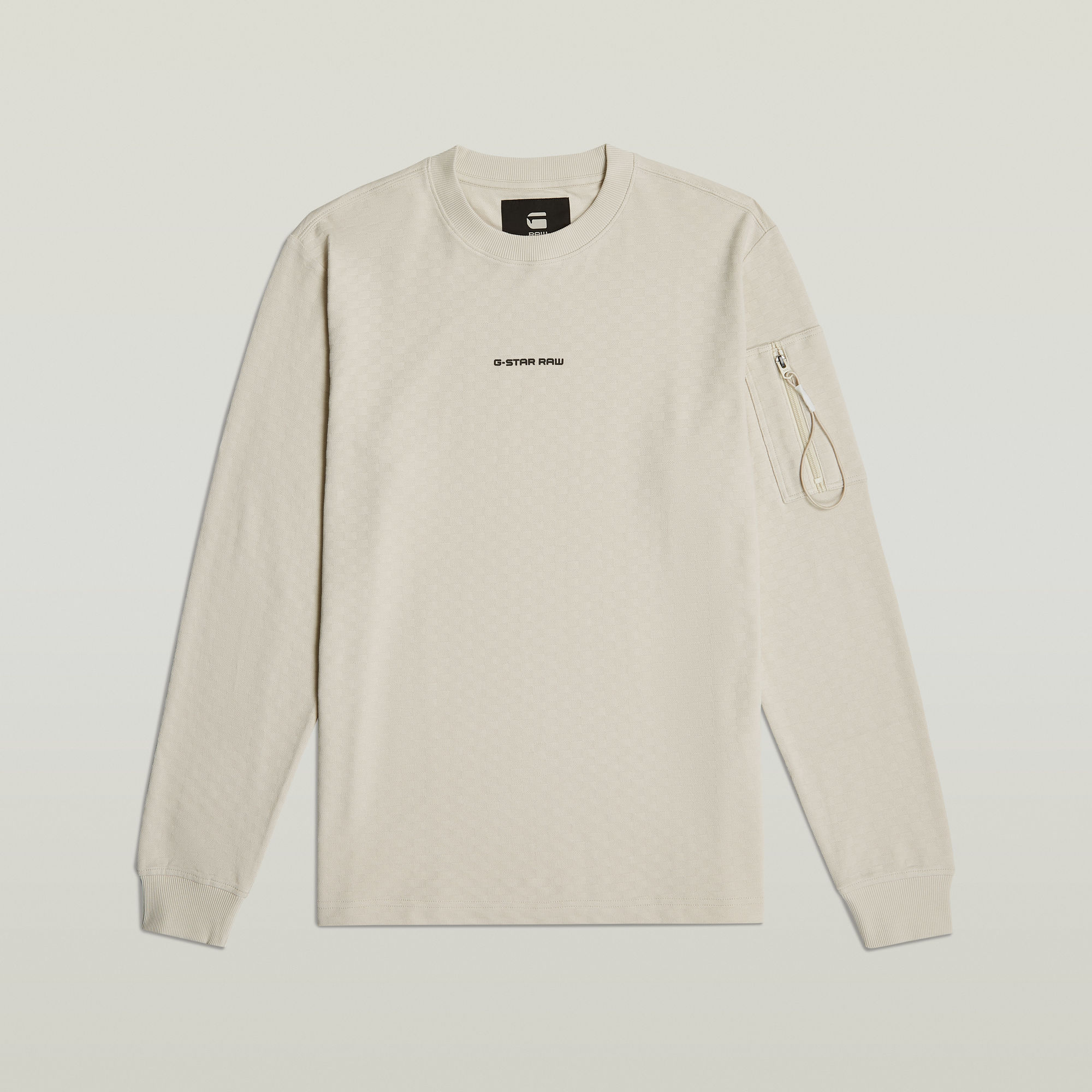 G-Star RAW Checquard Pocket Tweeter Wit Heren