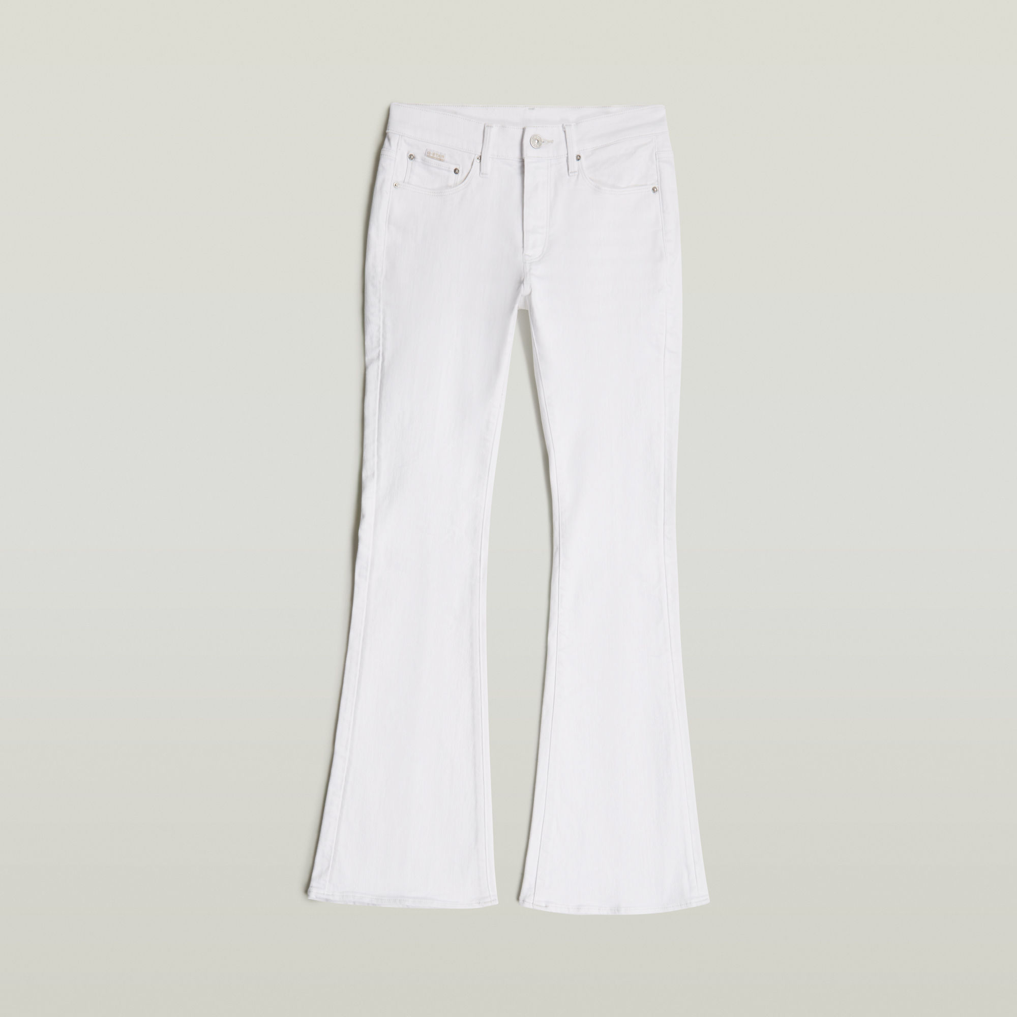 G-Star RAW 3301 Flare Jeans Wit Dames