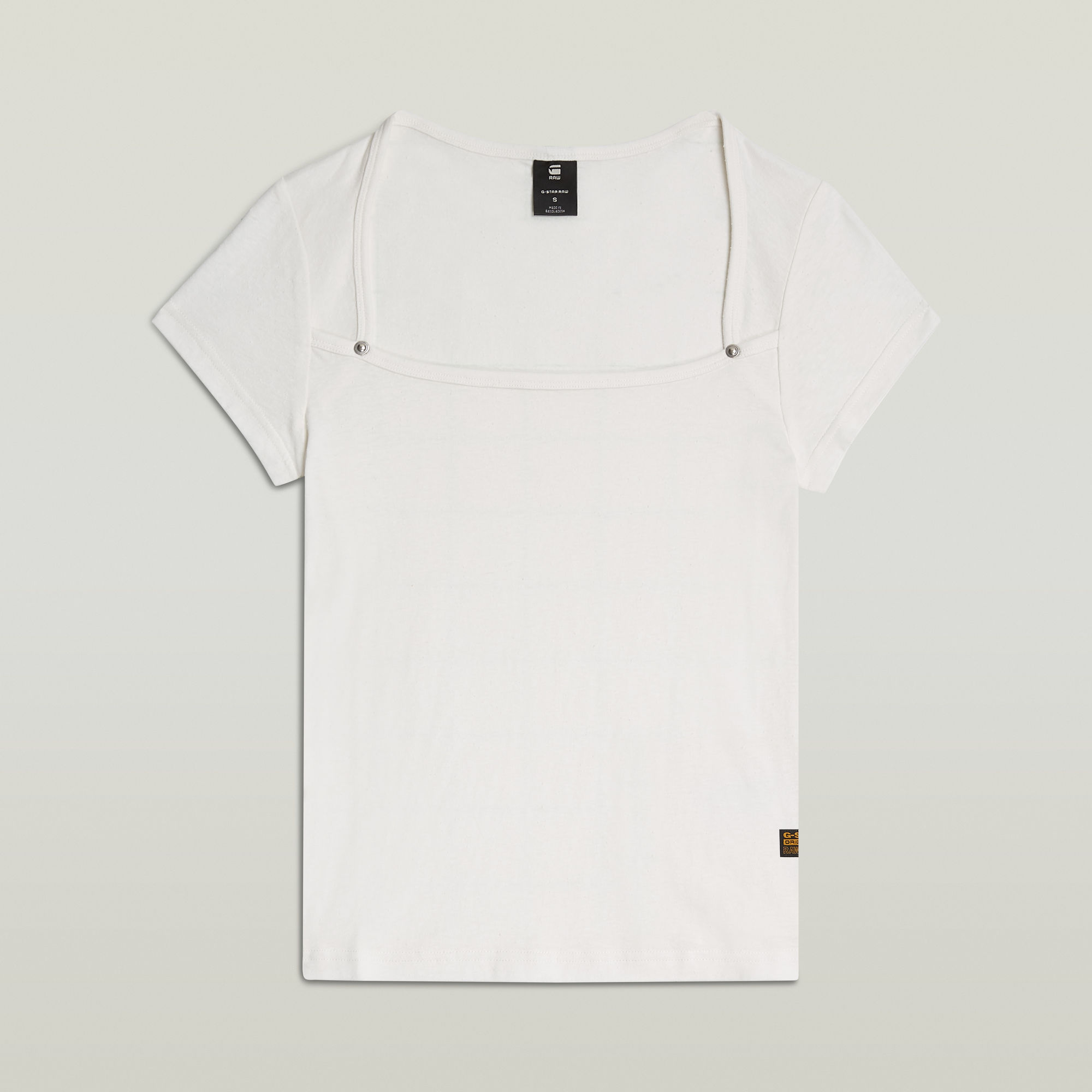 G-Star RAW Sweet Heart Slim Top Wit Dames