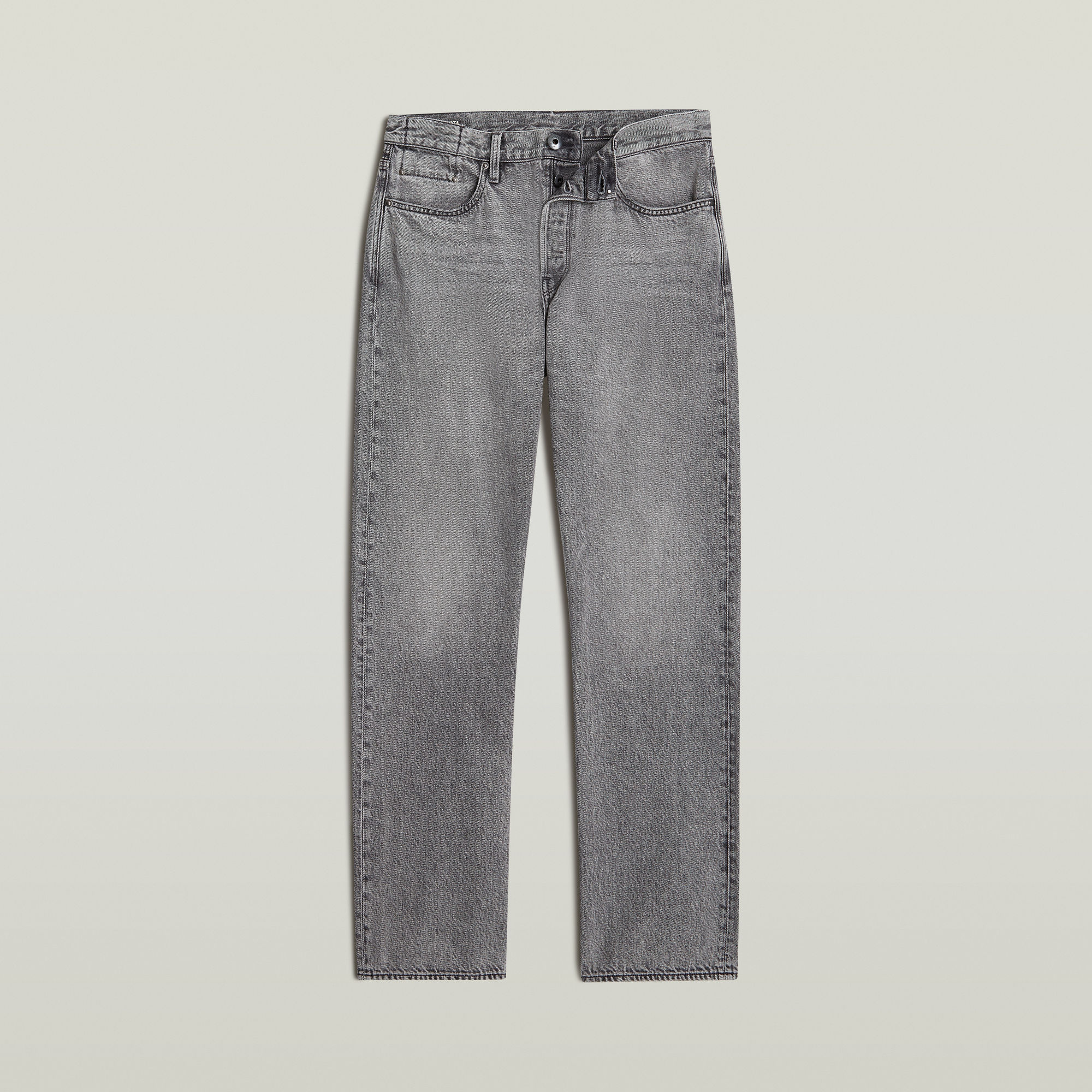 G-Star RAW Dakota Regular Straight Jeans Grijs Heren